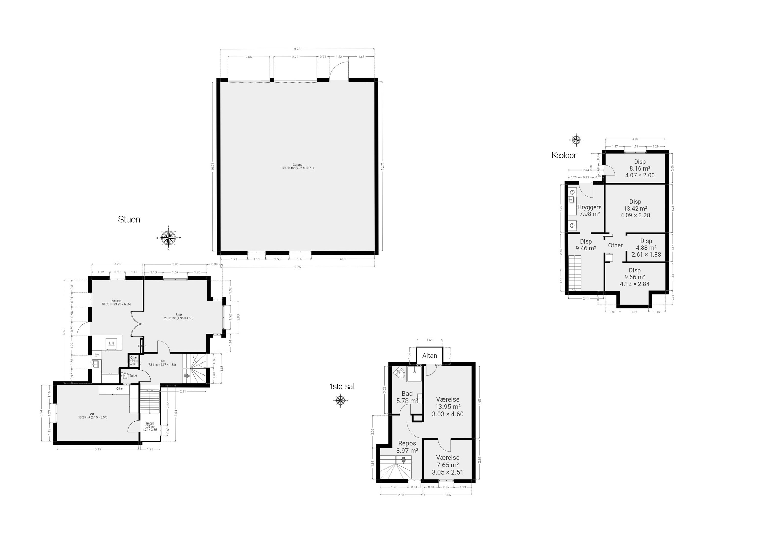 Plantegninger billede af Odinsvej 12, 7000 Fredericia