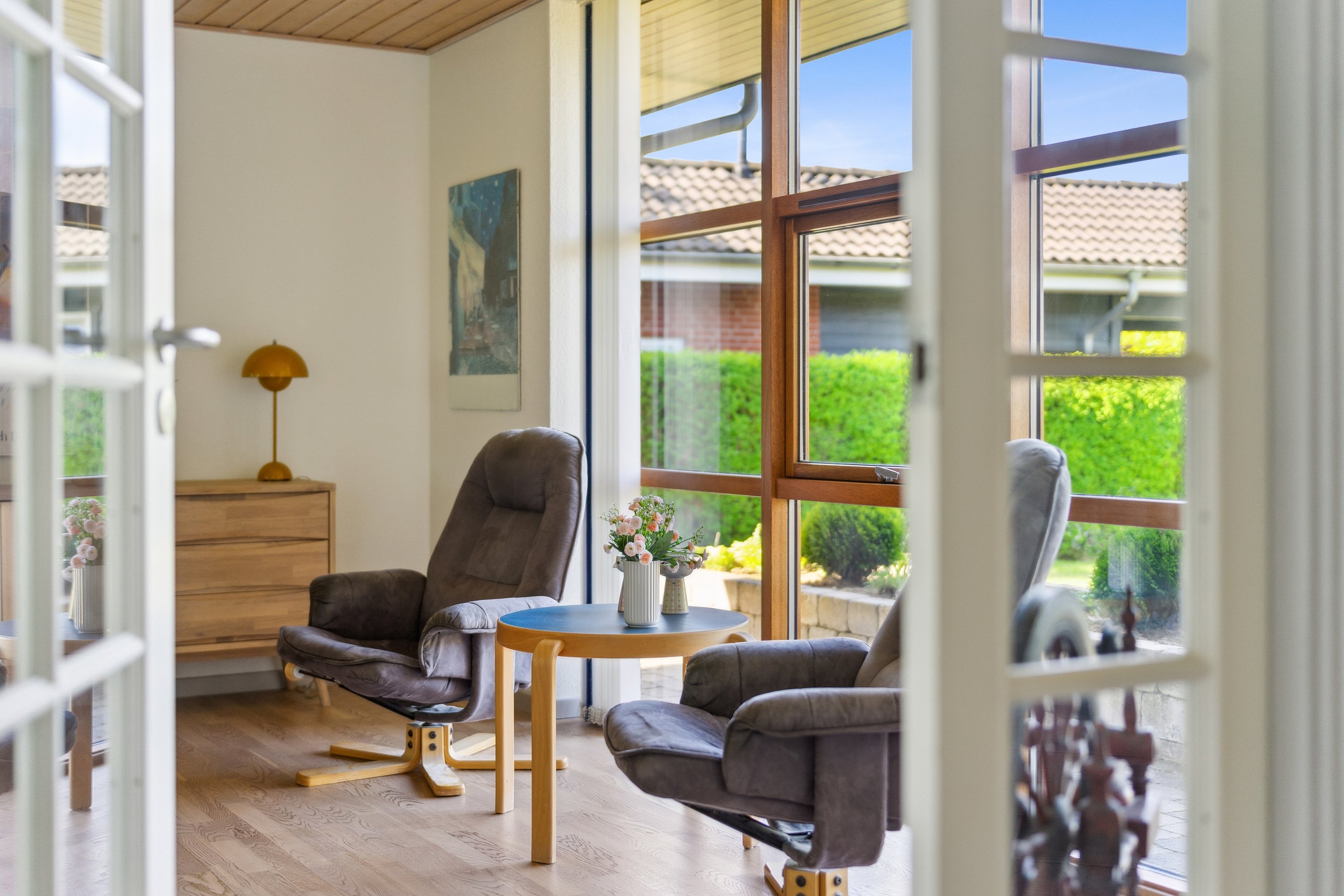 Fremhævet stue billede i fuldskærmstilstand. Billede af Hjortespringet 6, 8850 Bjerringbro