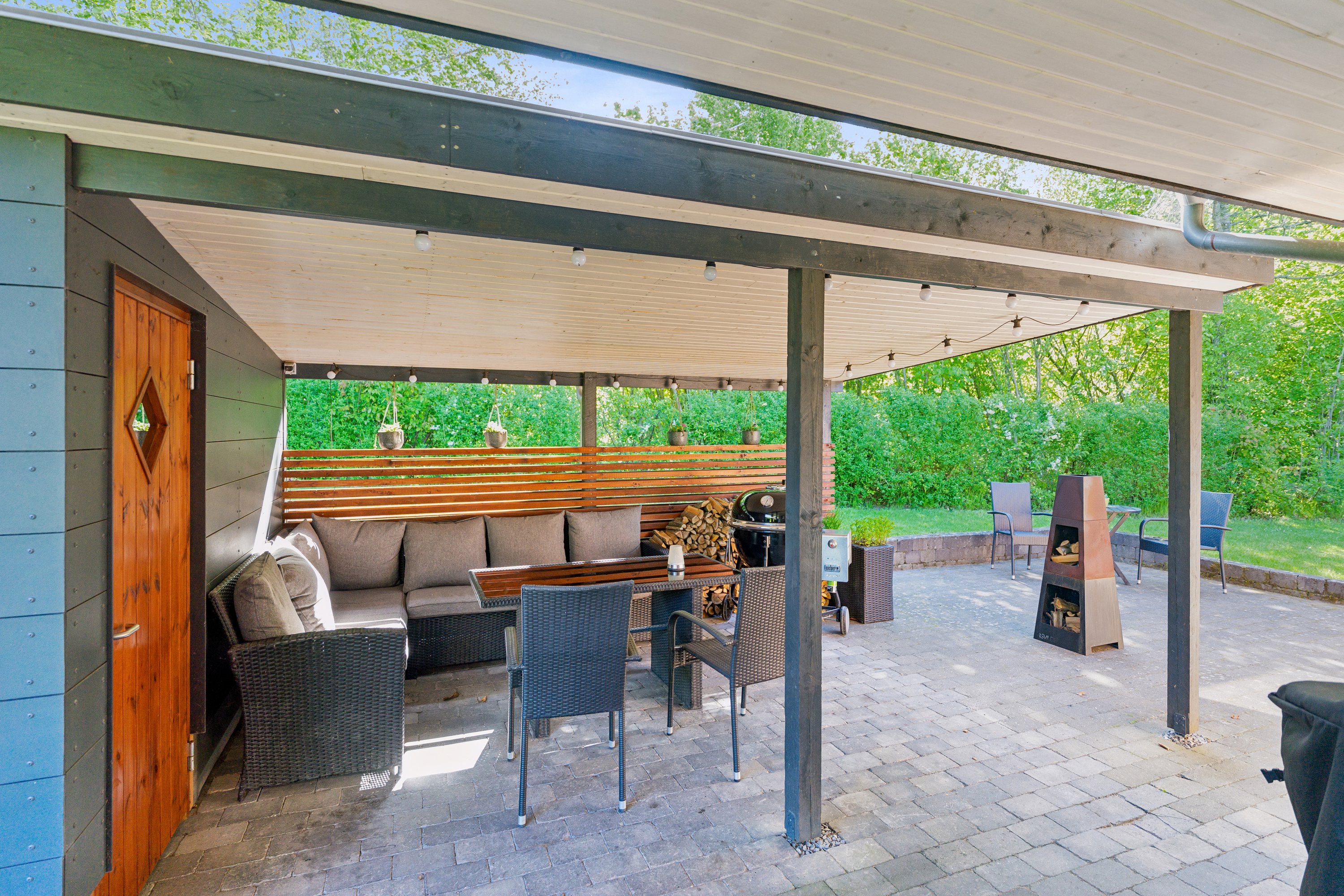 Fremhævet terrasse billede i fuldskærmstilstand. Billede af Hjortespringet 6, 8850 Bjerringbro