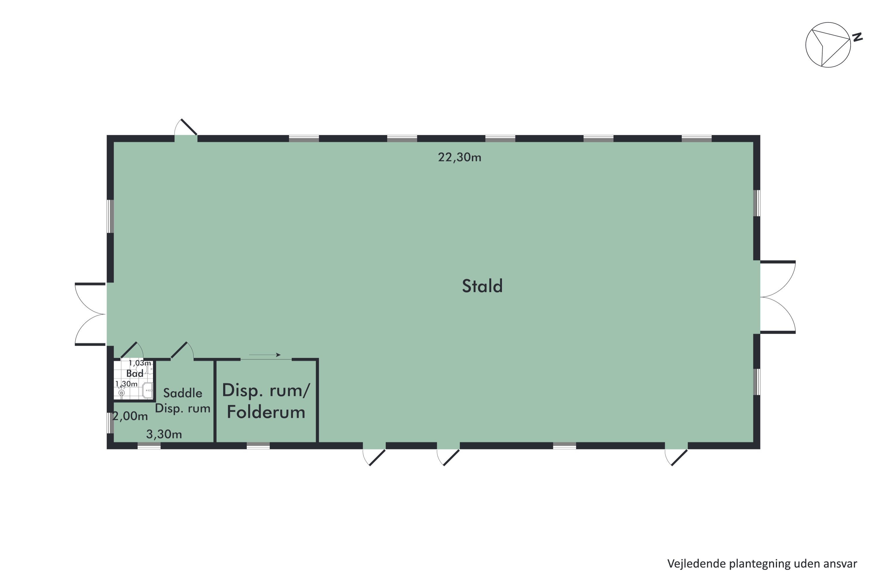 Plantegninger billede af Ambjergvej 4, Brøndbj Hede, 9560 Hadsund