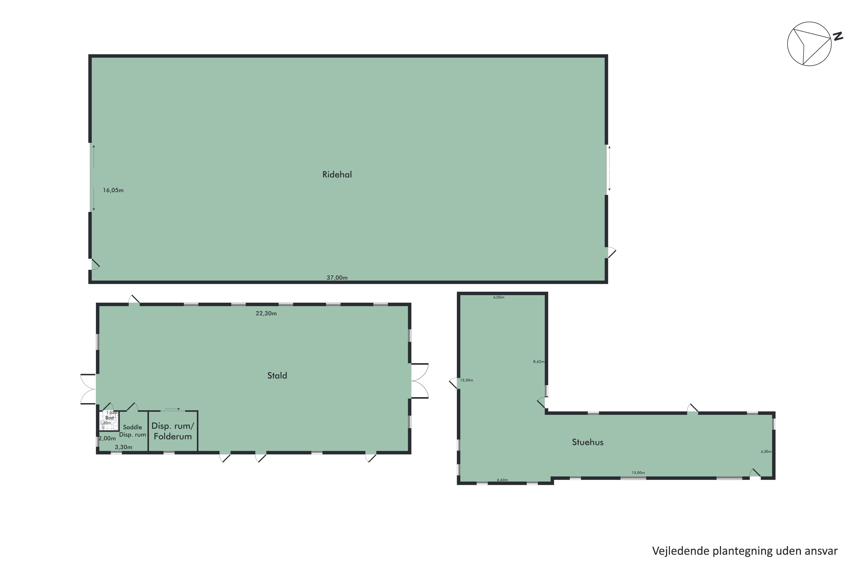 Plantegninger billede af Ambjergvej 4, Brøndbj Hede, 9560 Hadsund