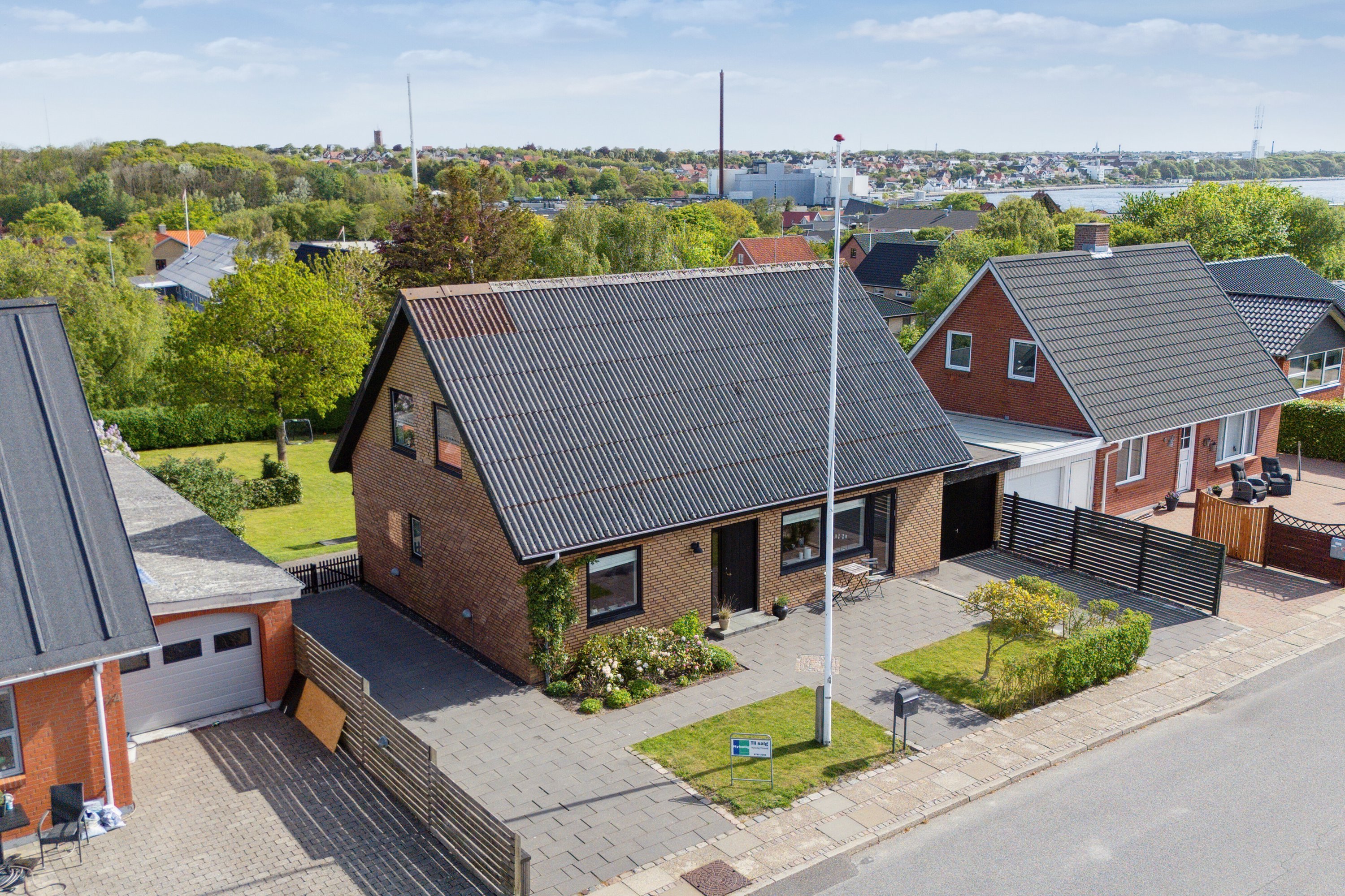 Fremhævet set fra vejen billede i fuldskærmstilstand. Billede af Grandalsvej 22, Tilsted, 7700 Thisted