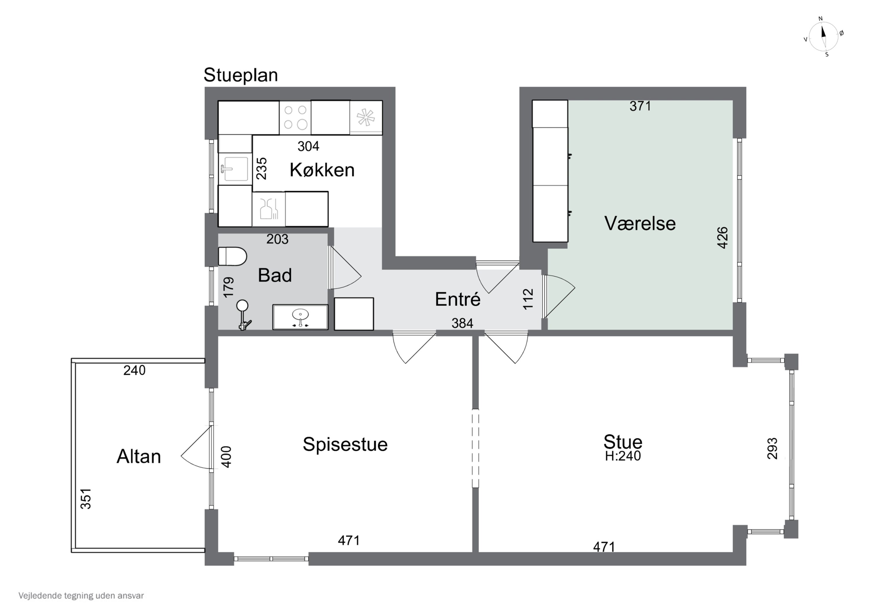 Plantegninger billede af Fengersvej 1, 1., 5230 Odense M