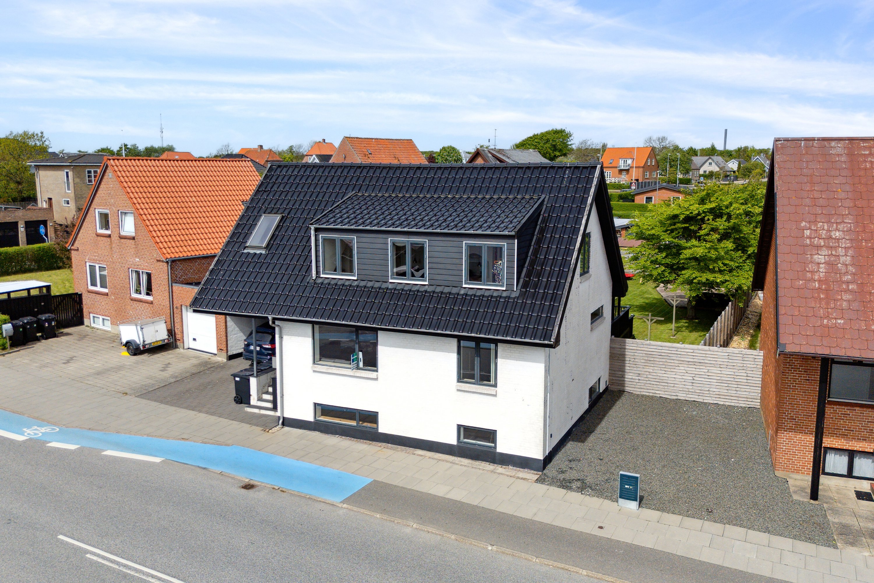 Fremhævet set fra vejen billede i fuldskærmstilstand. Billede af Thylandsvej 51, 7700 Thisted