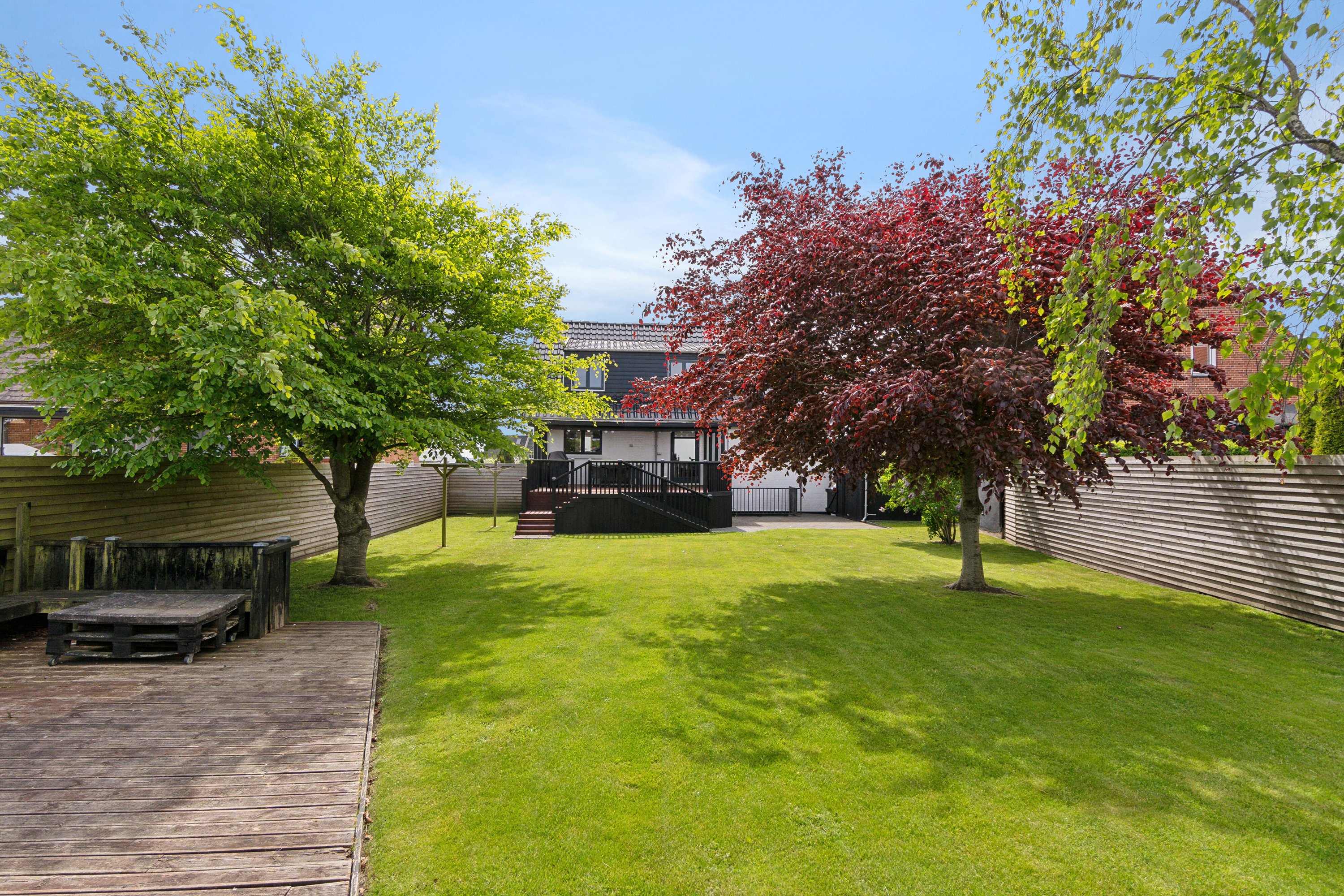 Fremhævet set fra haven billede i fuldskærmstilstand. Billede af Thylandsvej 51, 7700 Thisted