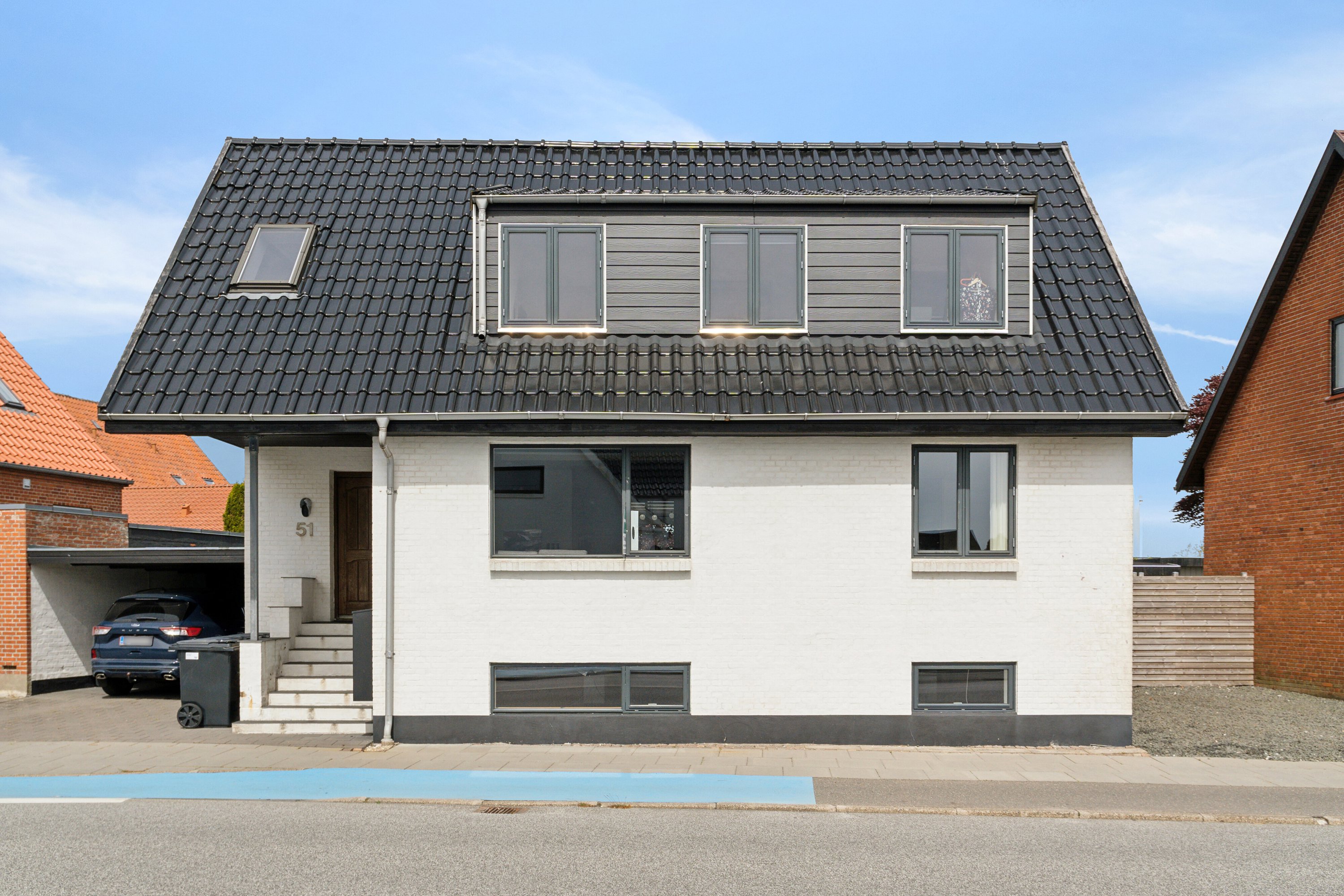 Fremhævet set fra vejen billede i fuldskærmstilstand. Billede af Thylandsvej 51, 7700 Thisted