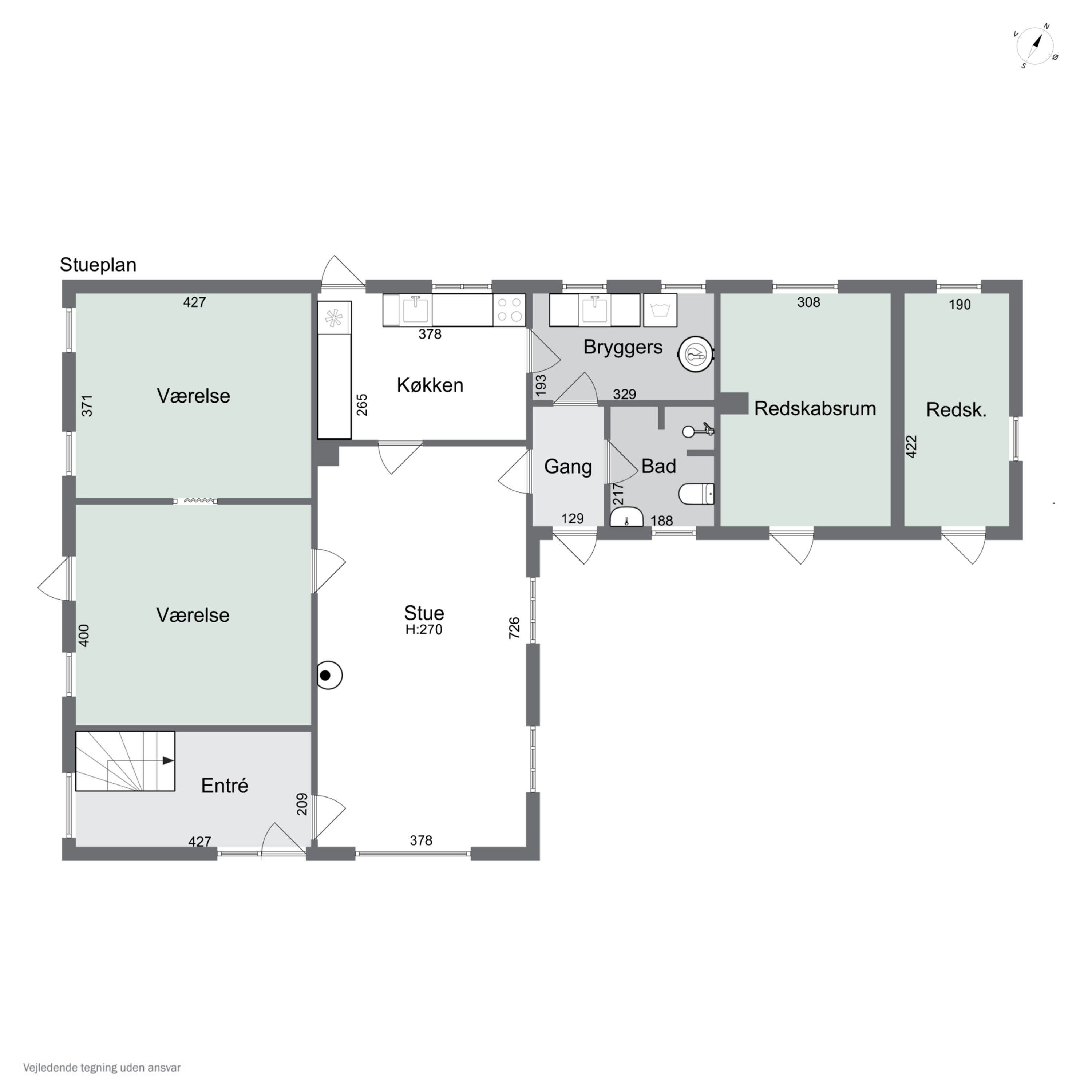 Plantegninger billede af Eskebjergvej 16, 5762 Vester Skerninge