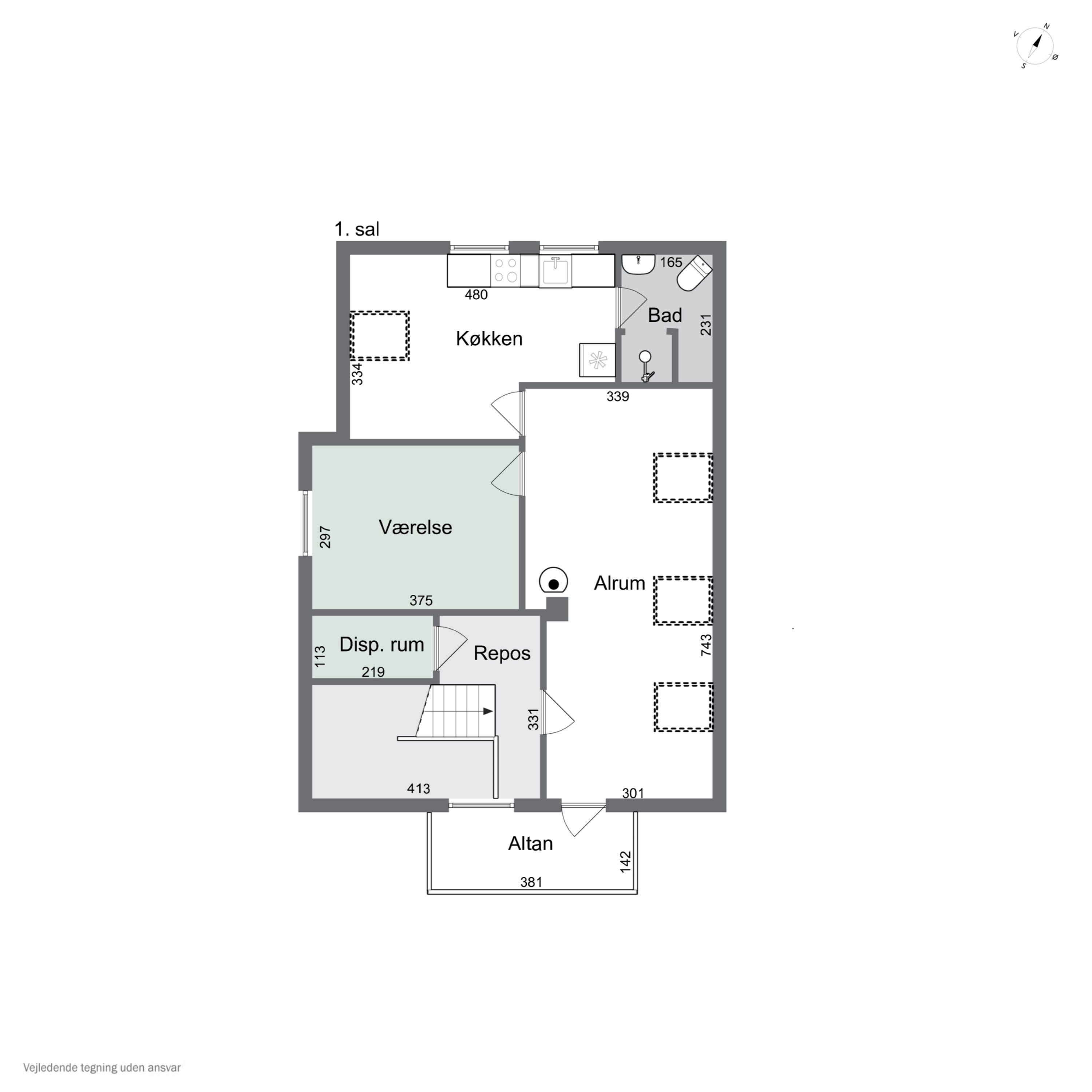 Plantegninger billede af Eskebjergvej 16, 5762 Vester Skerninge