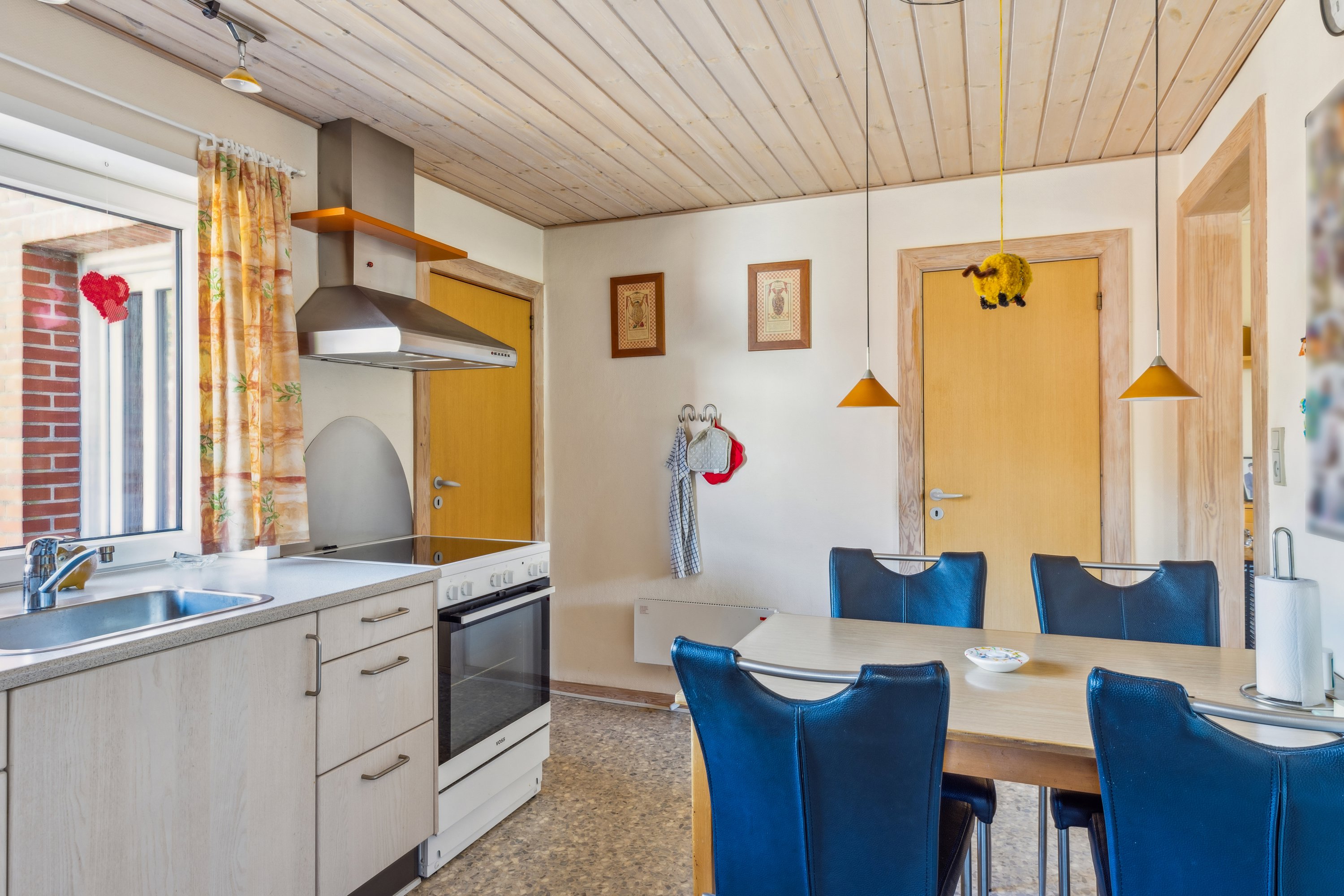 Fremhævet køkken billede i fuldskærmstilstand. Billede af Marskvej 4, Ø Vedsted, 6760 Ribe