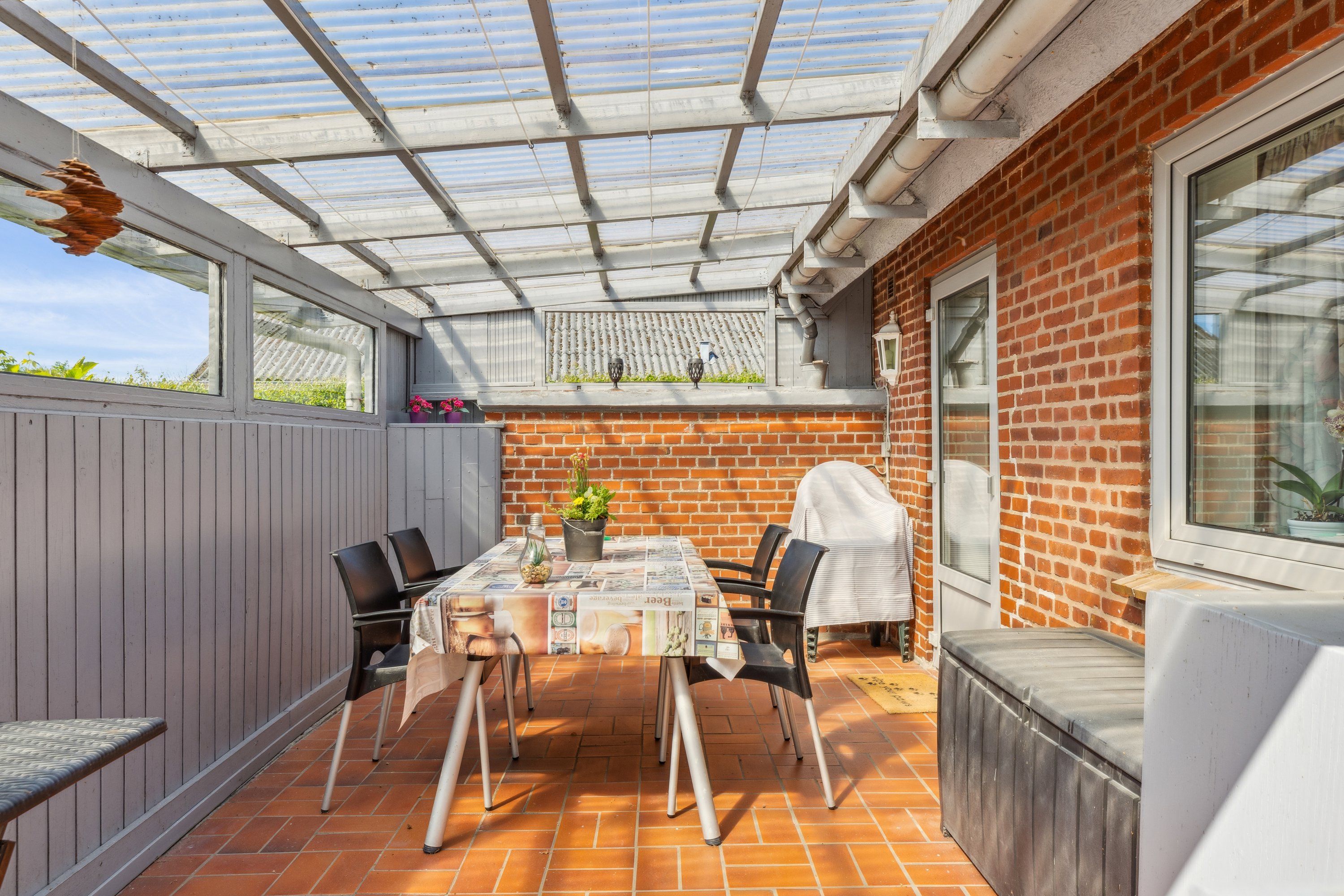 Fremhævet terrasse billede i fuldskærmstilstand. Billede af Marskvej 4, Ø Vedsted, 6760 Ribe