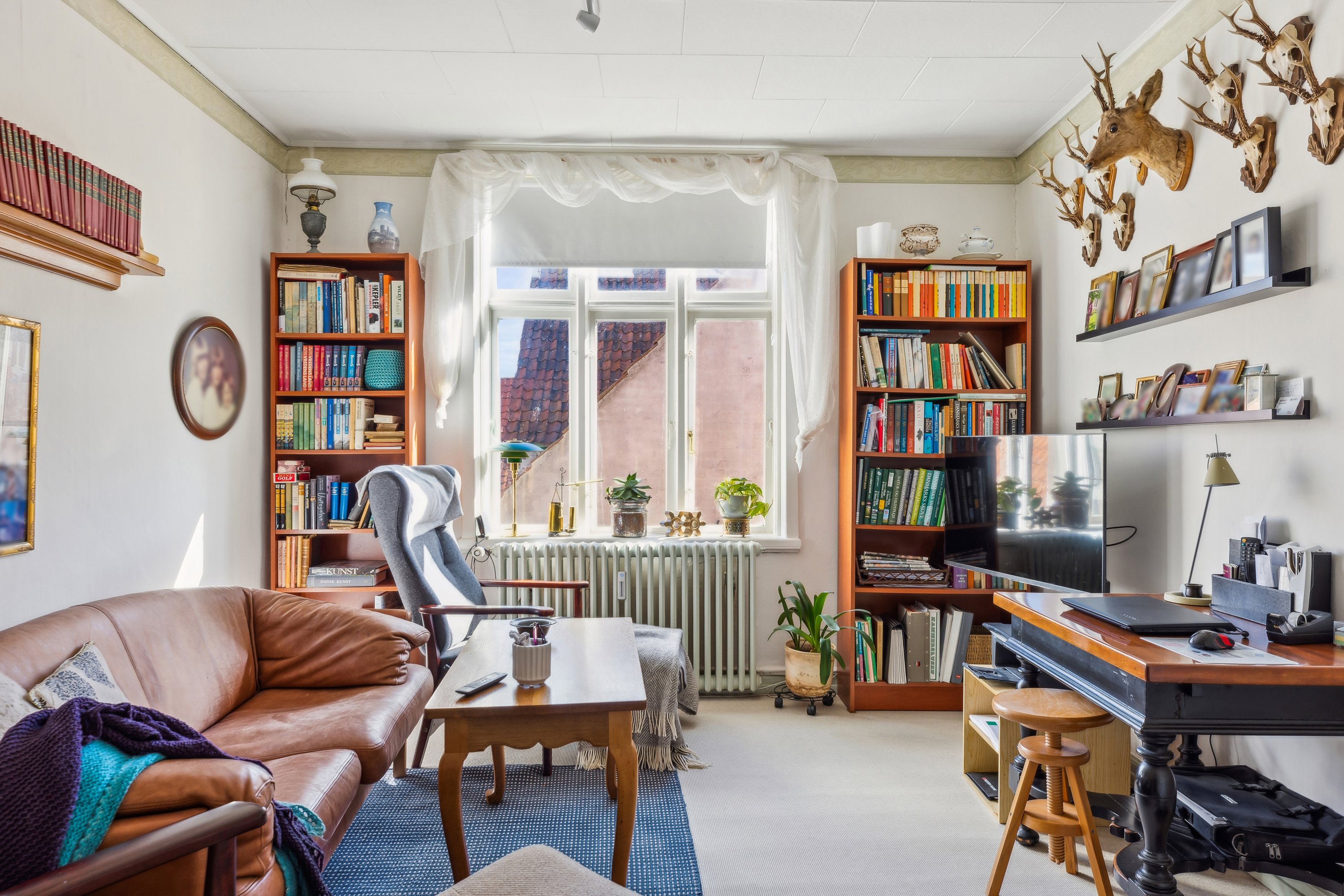 Fremhævet stue billede i fuldskærmstilstand. Billede af Grønnegade 2, 6760 Ribe