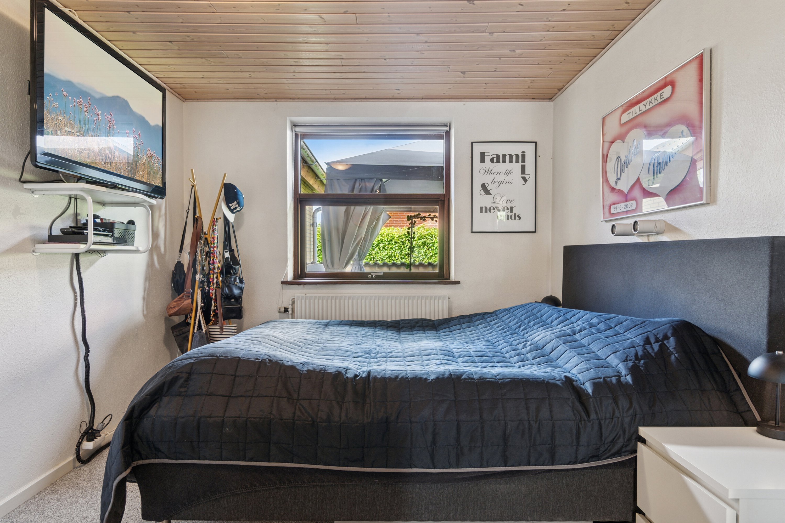 Fremhævet soveværelse billede i fuldskærmstilstand. Billede af Rønheden 4, 7755 Bedsted Thy