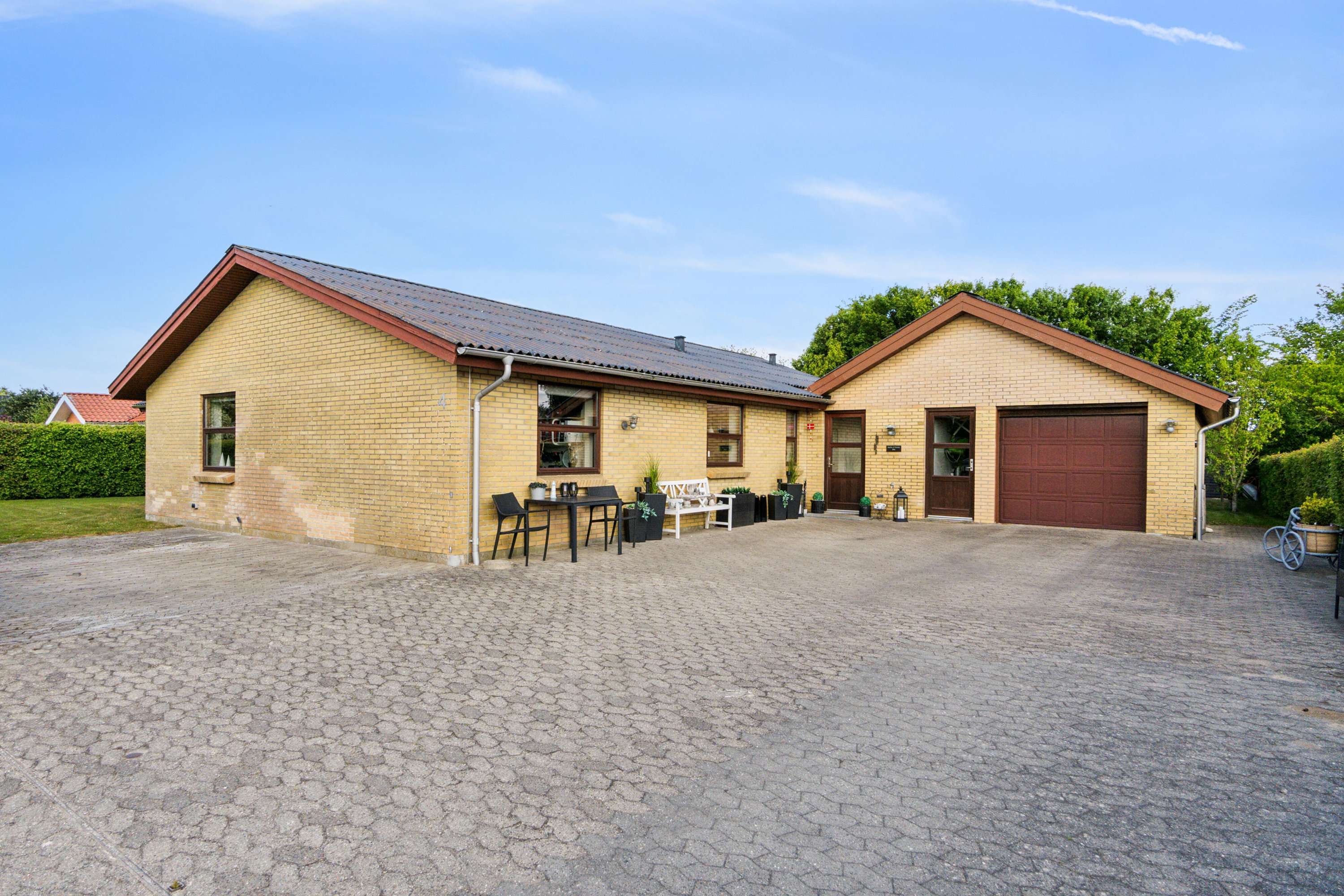 Fremhævet set fra vejen billede i fuldskærmstilstand. Billede af Rønheden 4, 7755 Bedsted Thy