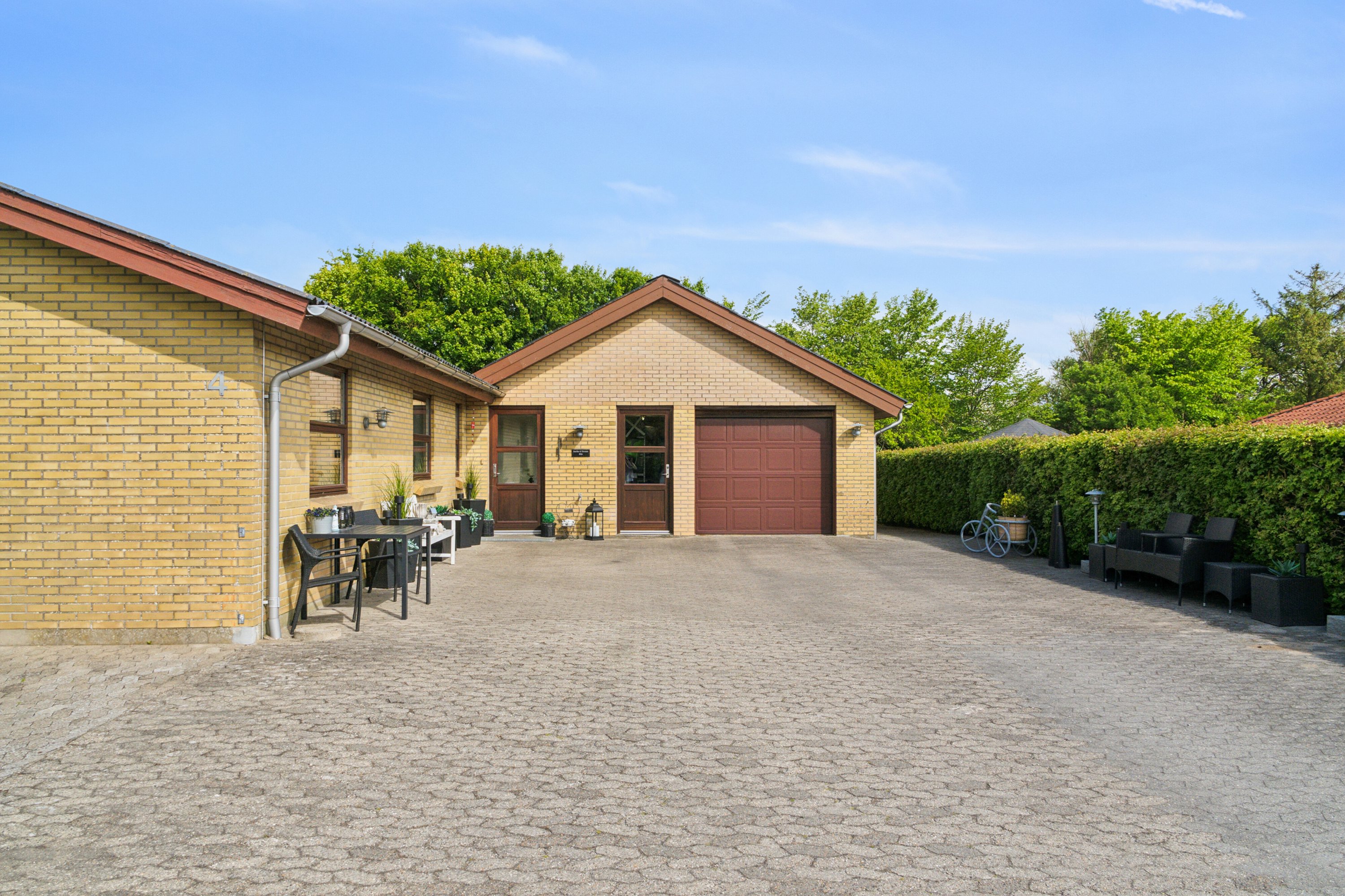 Fremhævet set fra vejen billede i fuldskærmstilstand. Billede af Rønheden 4, 7755 Bedsted Thy