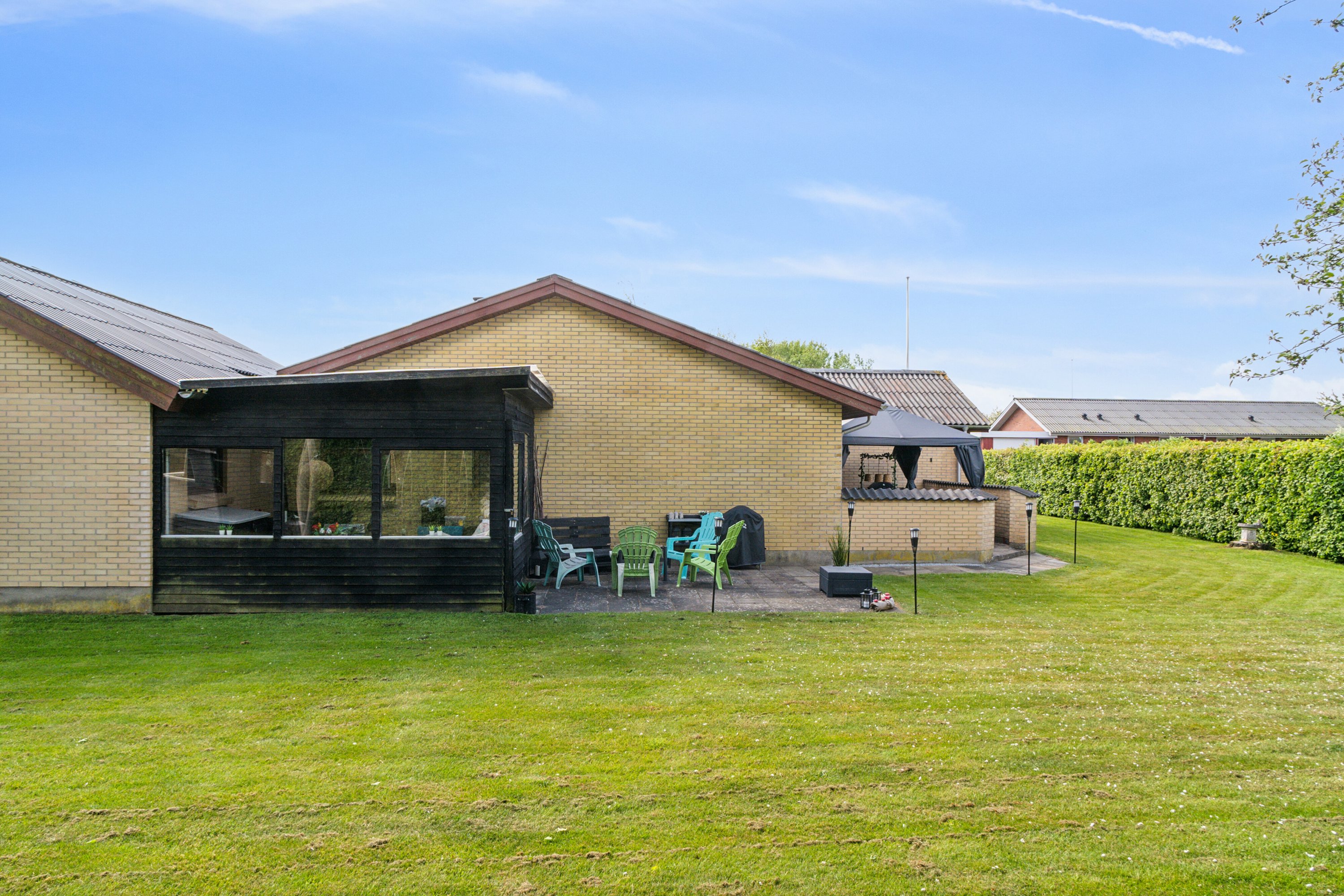 Fremhævet udendørs billede i fuldskærmstilstand. Billede af Rønheden 4, 7755 Bedsted Thy