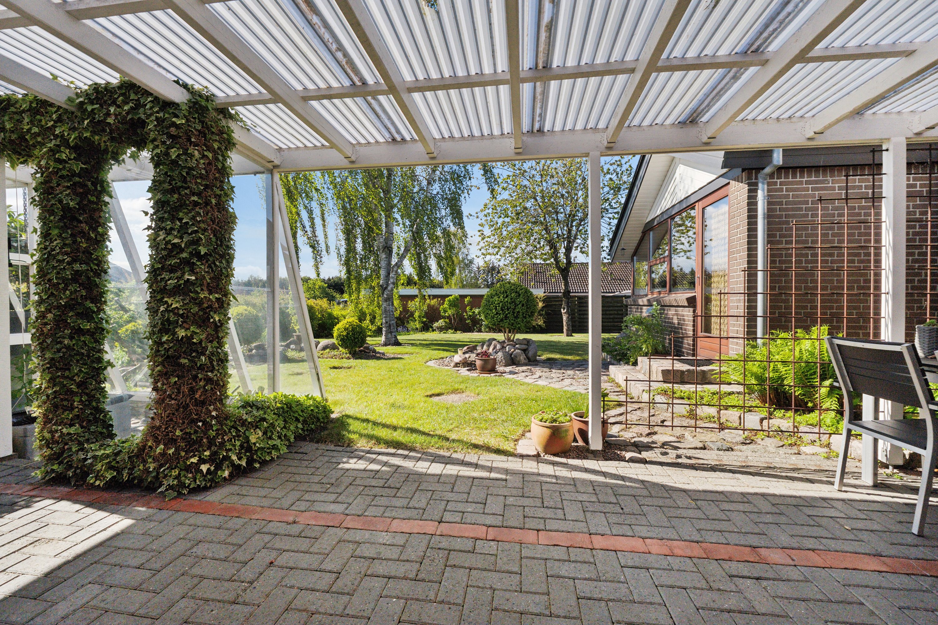 Fremhævet set fra vejen billede i fuldskærmstilstand. Billede af Friggsvej 25, 9870 Sindal