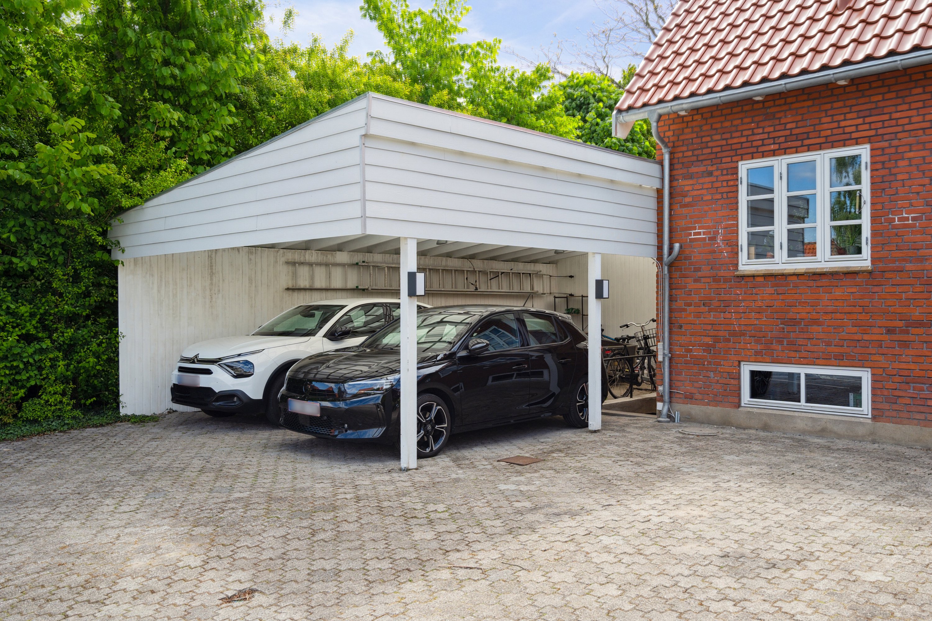 Fremhævet carport billede i fuldskærmstilstand. Billede af Ringstedvej 97, 4690 Haslev
