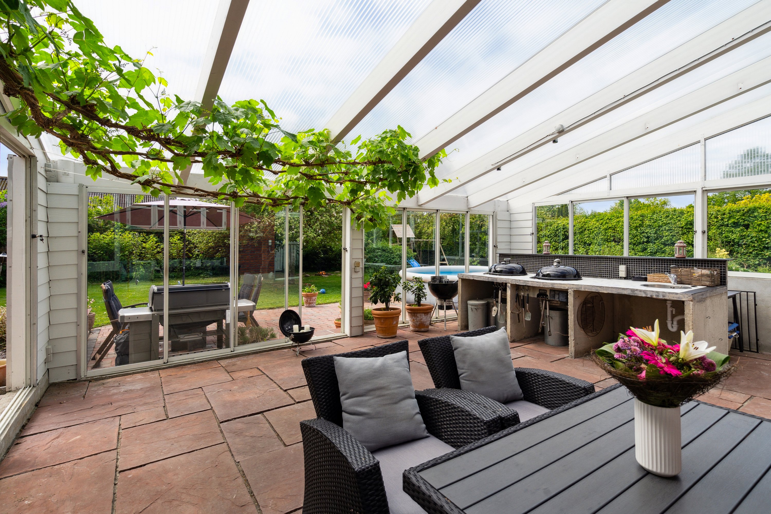 Miniaturebillede 2: terrasse. Billede af Ringstedvej 97, 4690 Haslev
