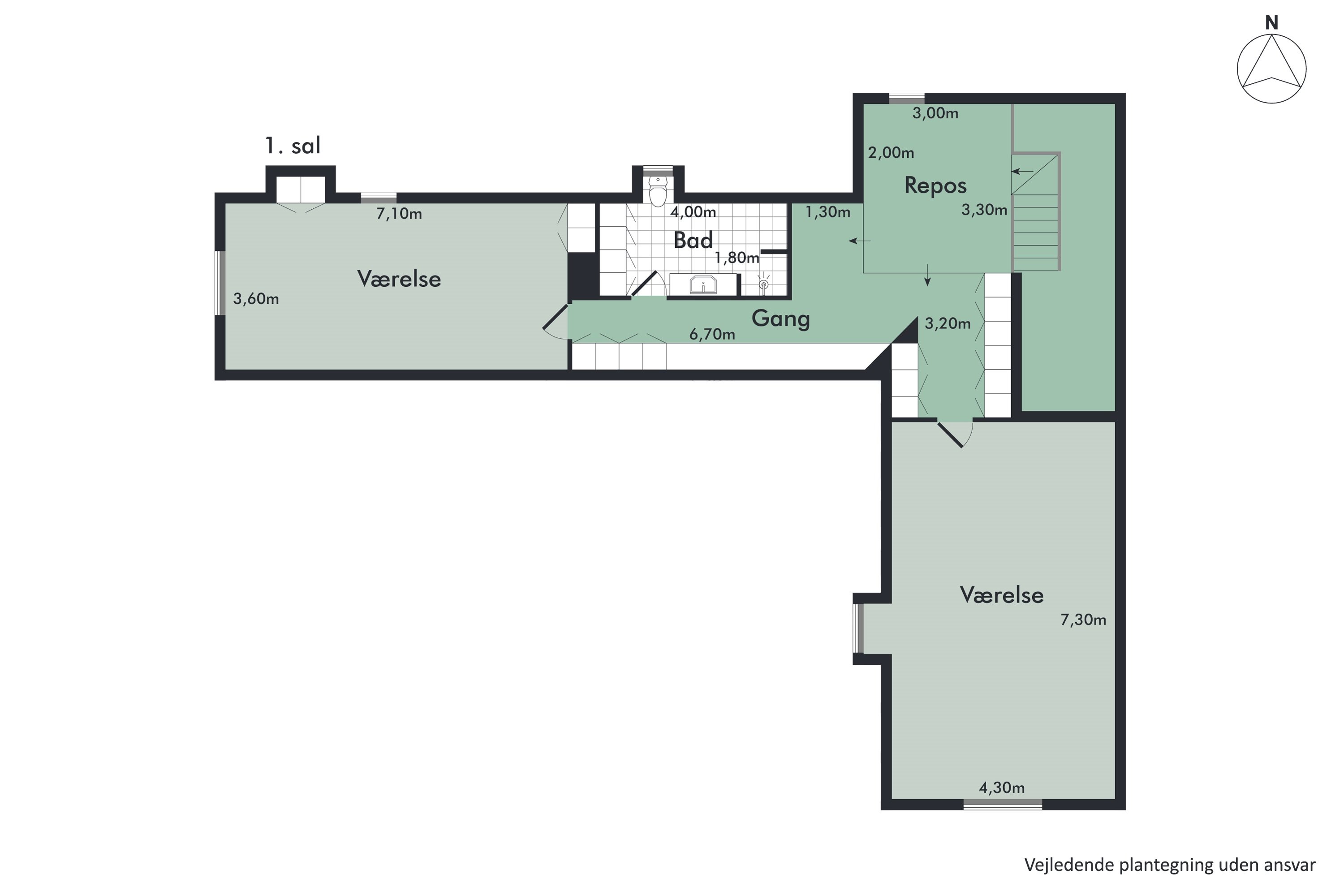 Plantegninger billede af Torndalsvej 13, Åstrup, 9240 Nibe