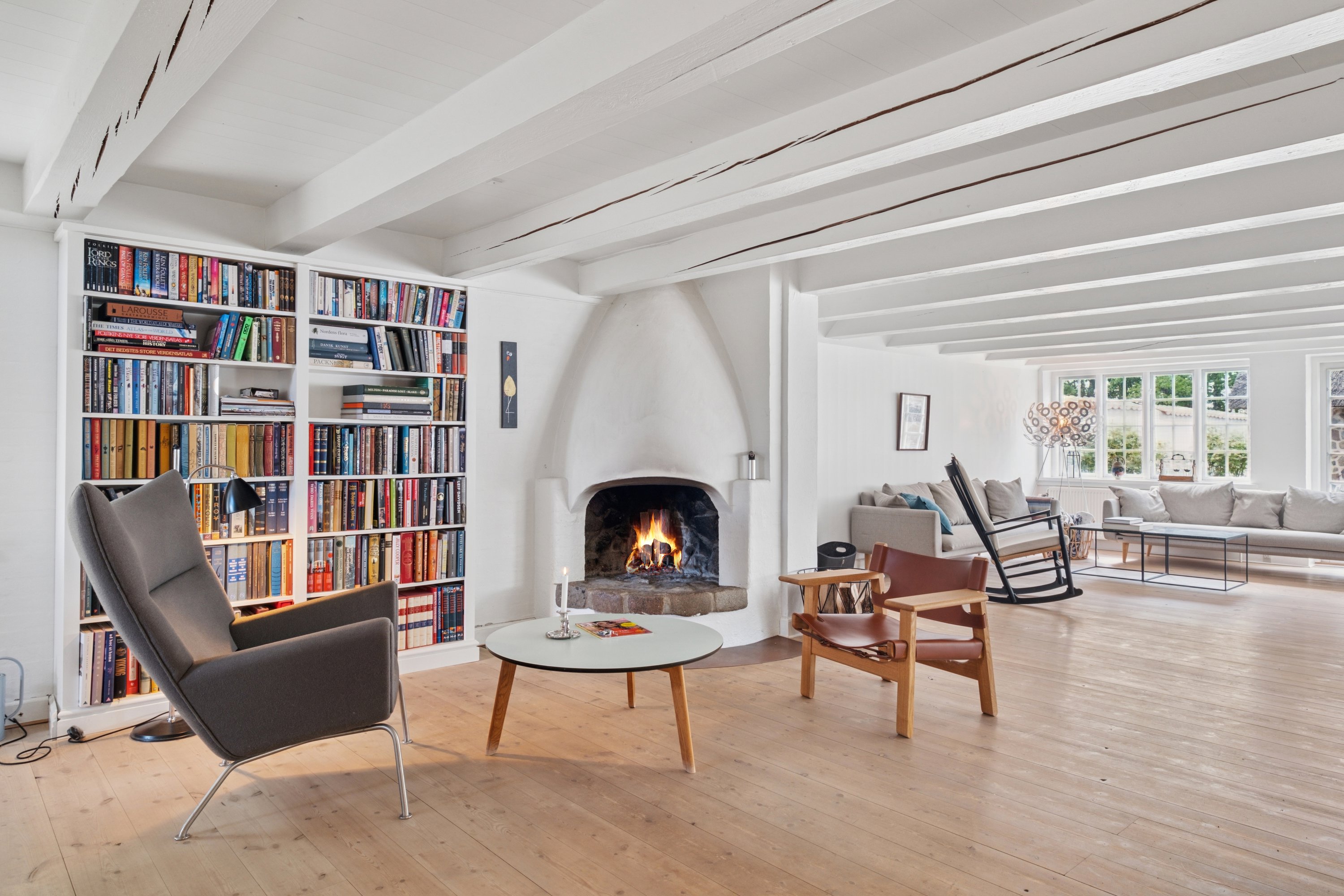 Fremhævet stue billede i fuldskærmstilstand. Billede af Torndalsvej 13, Åstrup, 9240 Nibe