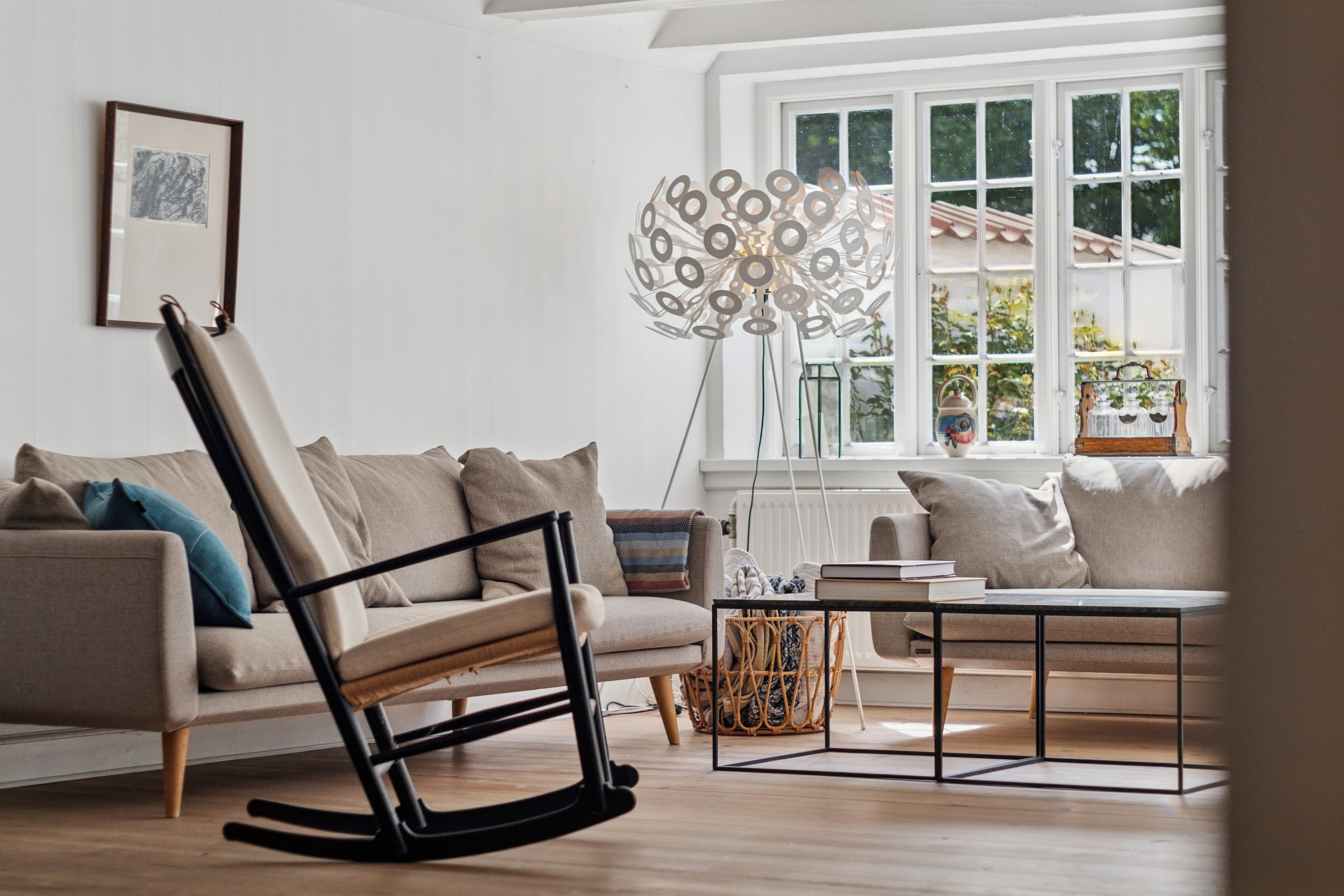 Fremhævet stue billede i fuldskærmstilstand. Billede af Torndalsvej 13, Åstrup, 9240 Nibe