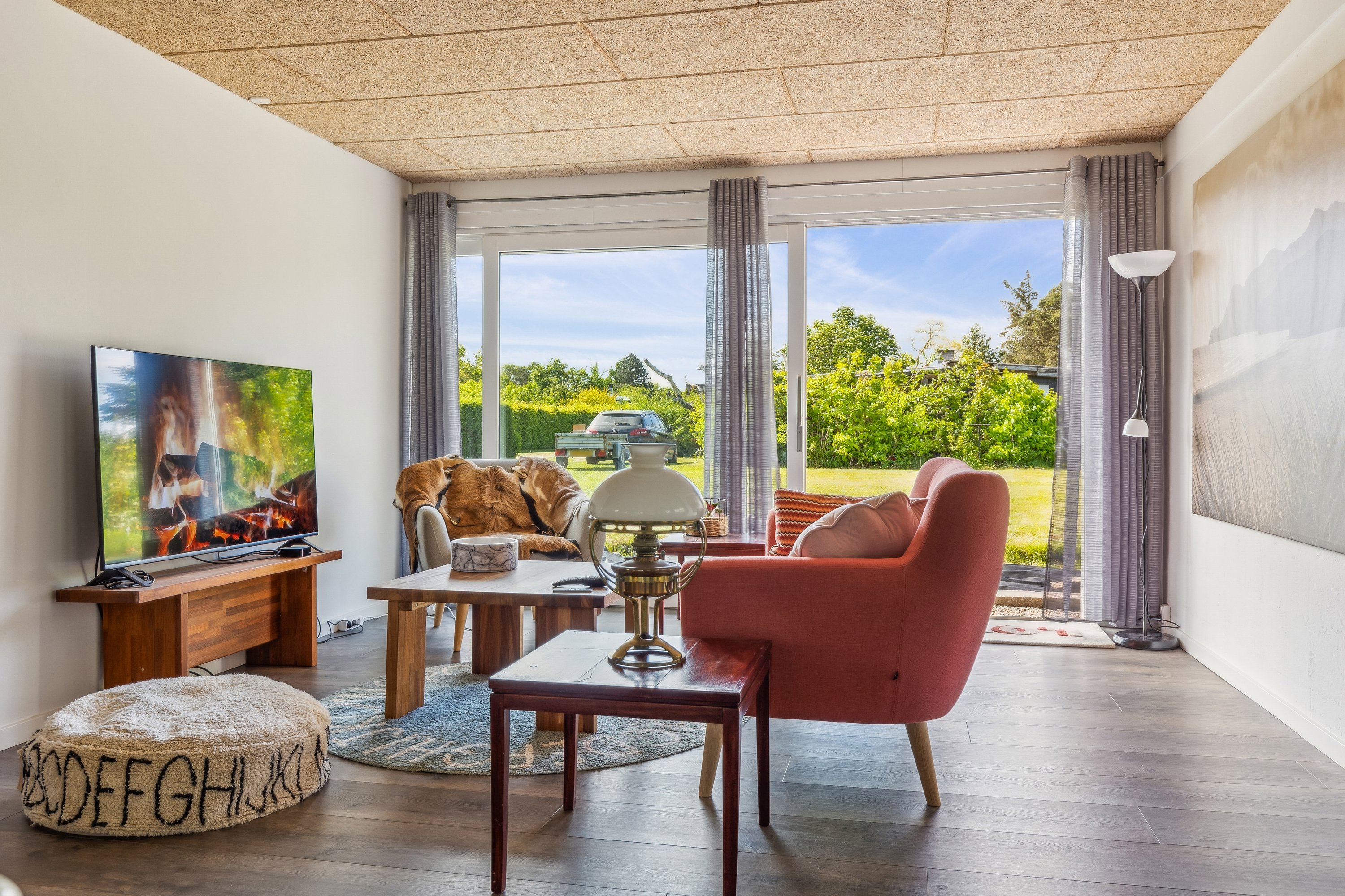 Fremhævet stue billede i fuldskærmstilstand. Billede af Fiskervej 5, Havnsø, 4591 Føllenslev