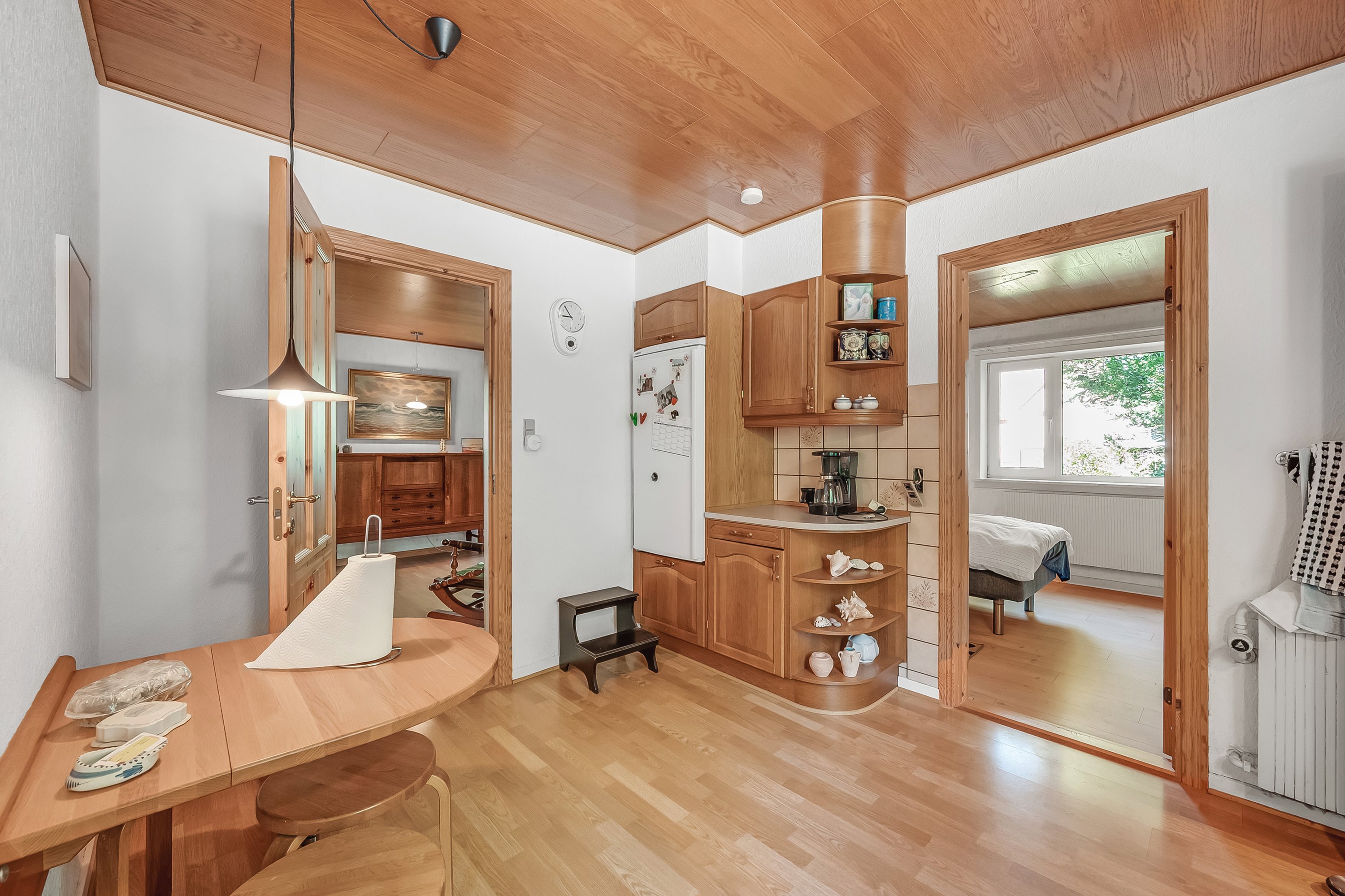 Fremhævet køkken billede i fuldskærmstilstand. Billede af Nørholmvej 7, Hoven, 6880 Tarm