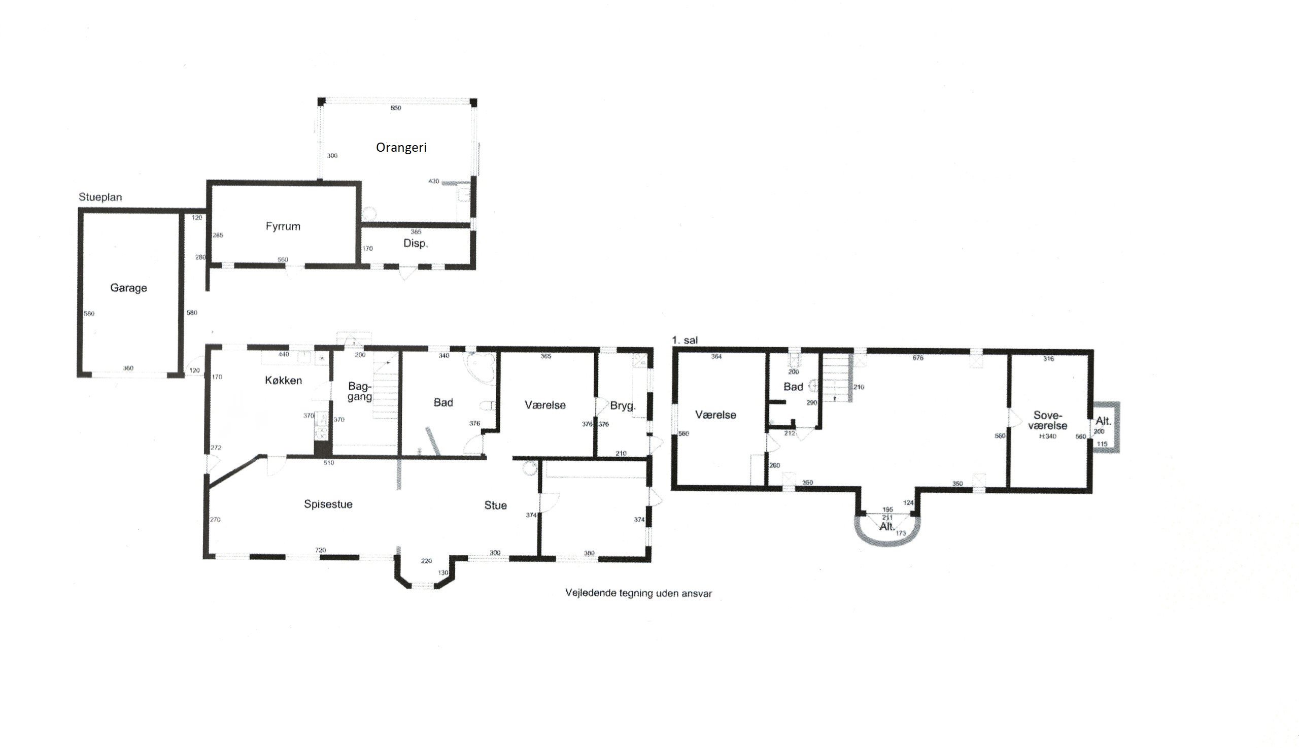 Plantegninger billede af Enghavevej 12, Jordløse, 5683 Haarby