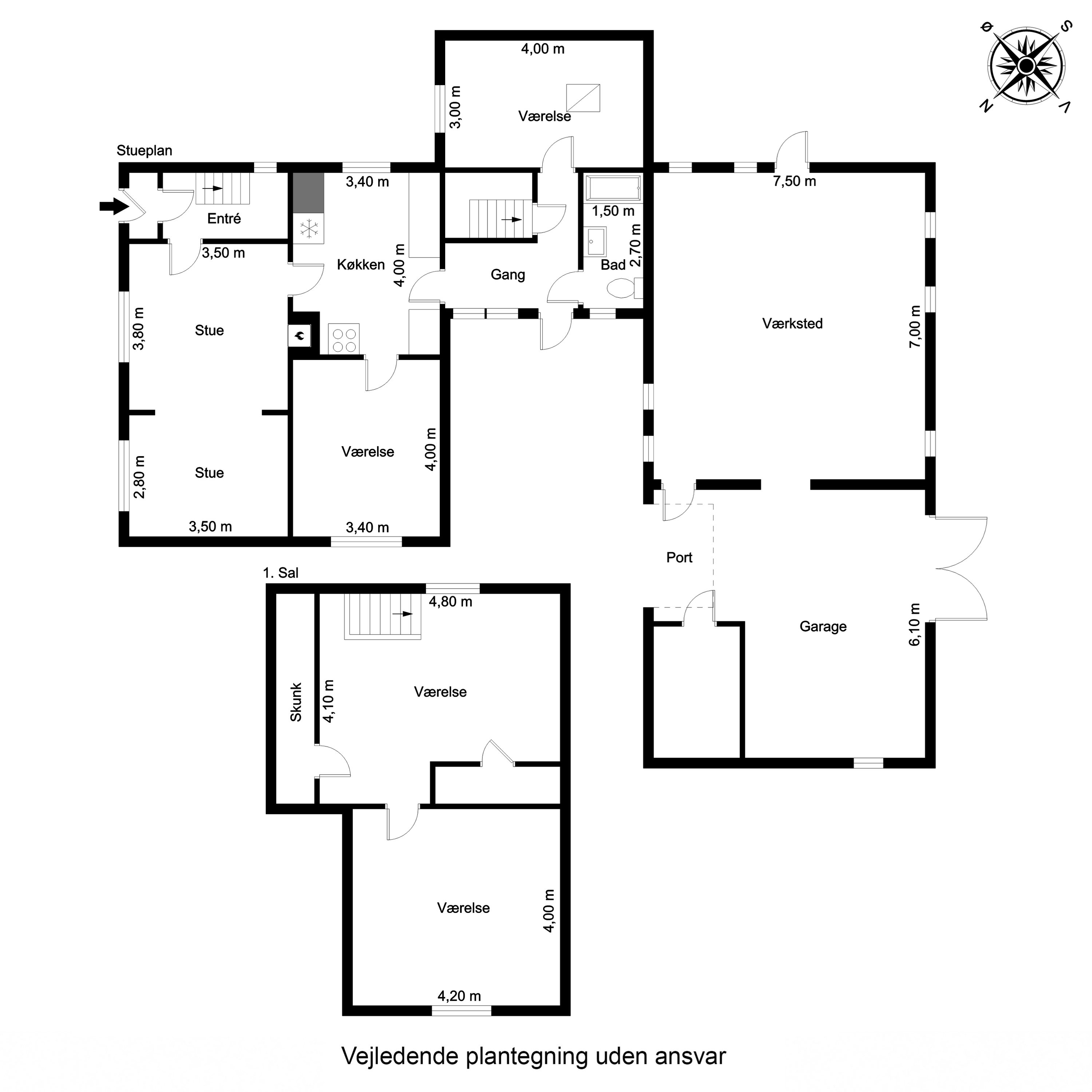 Plantegninger billede af Ørbækvej 246, Lakkendrup, 5883 Oure
