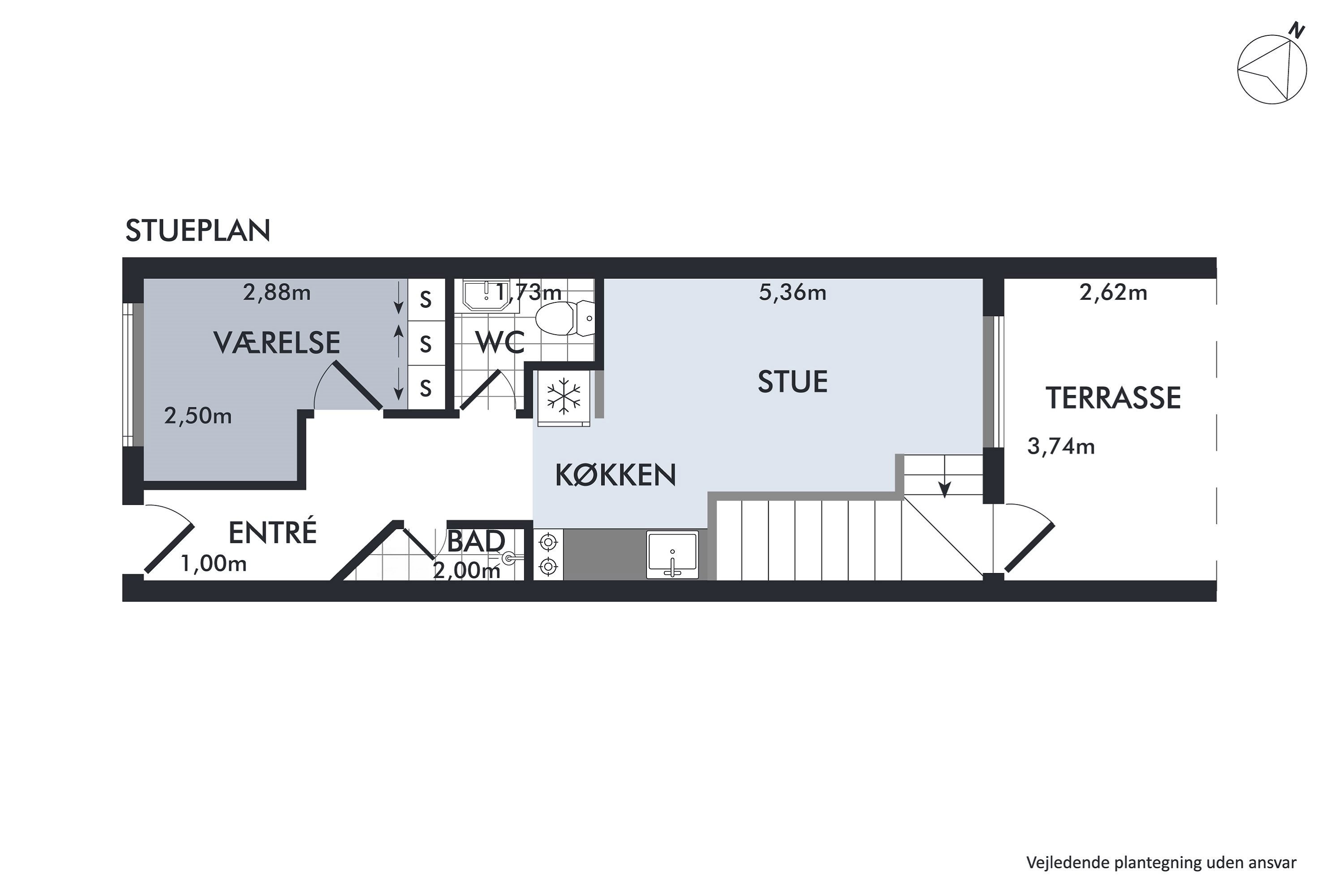 Plantegninger billede af Strandvejen 150, 3., Tranum, 9460 Brovst