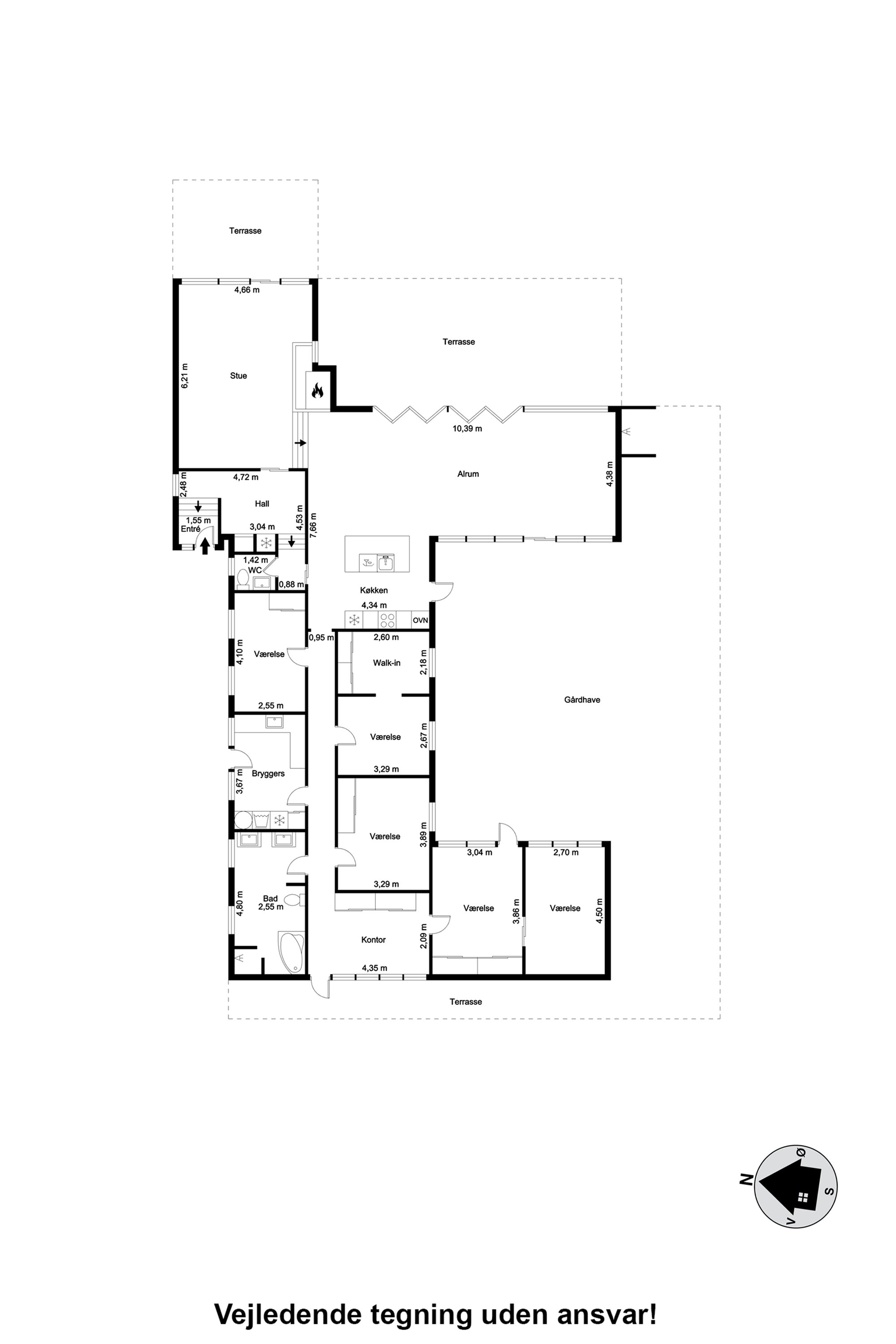 Plantegninger billede af Brovigvej 10, 9900 Frederikshavn