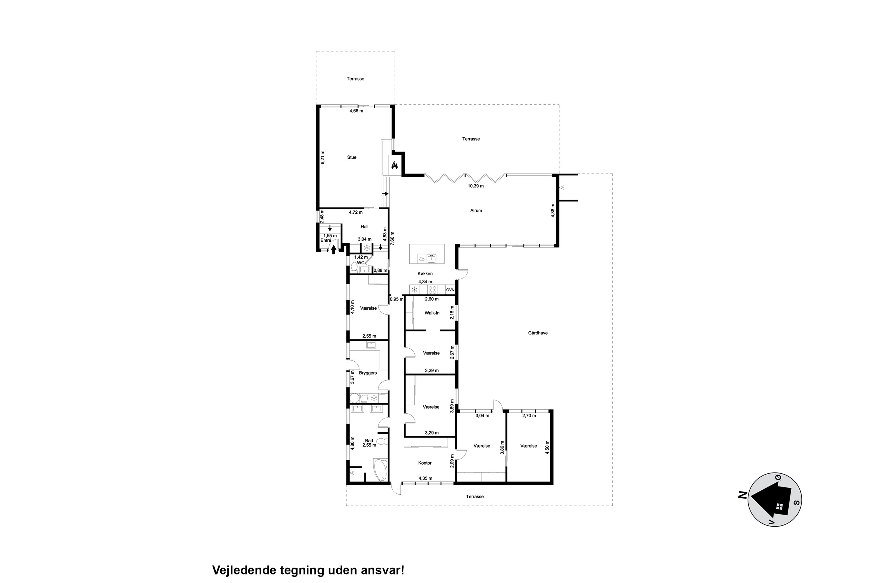 Plantegninger billede af Brovigvej 10, 9900 Frederikshavn