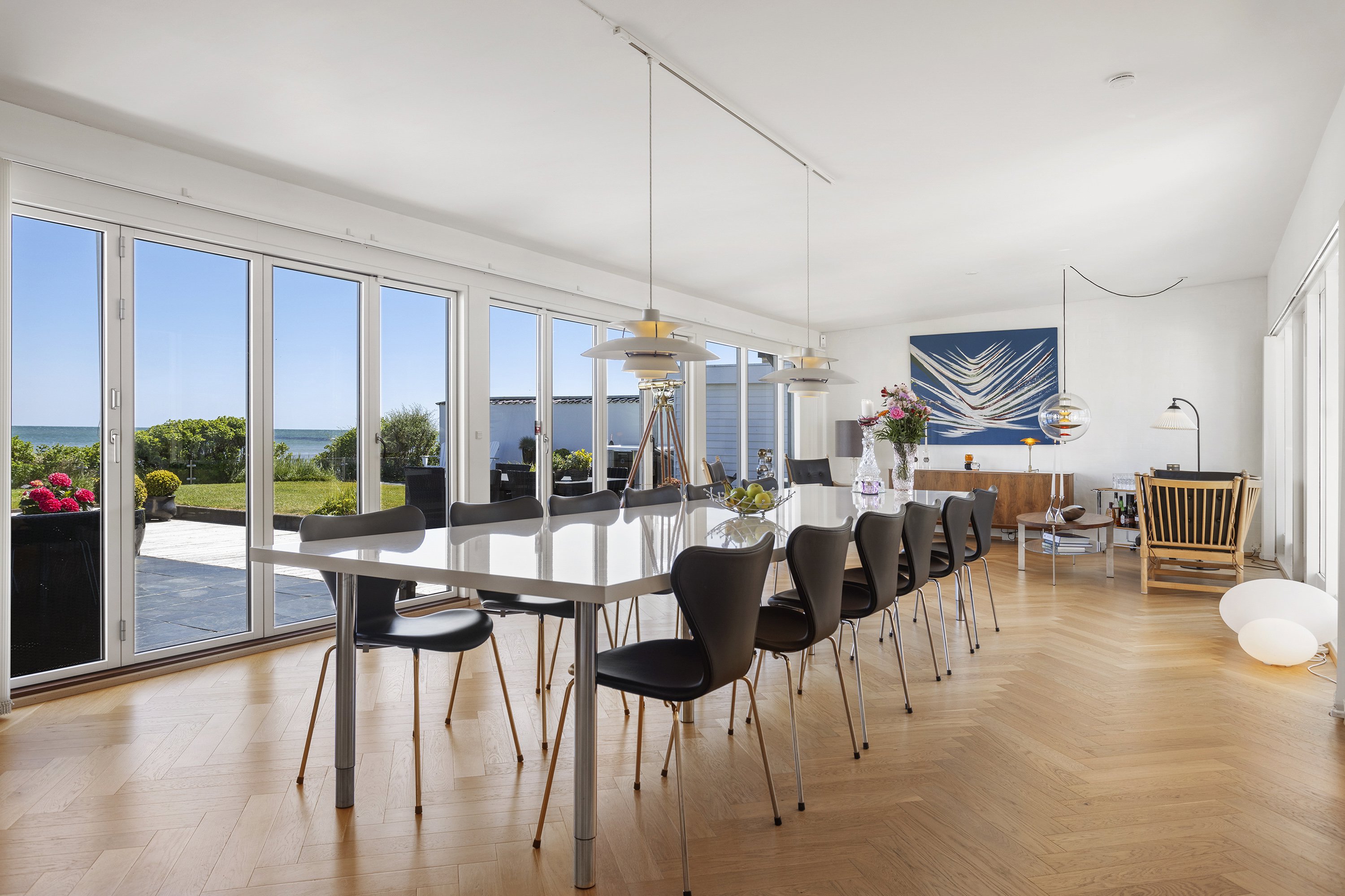 Fremhævet spisestue billede i fuldskærmstilstand. Billede af Brovigvej 10, 9900 Frederikshavn