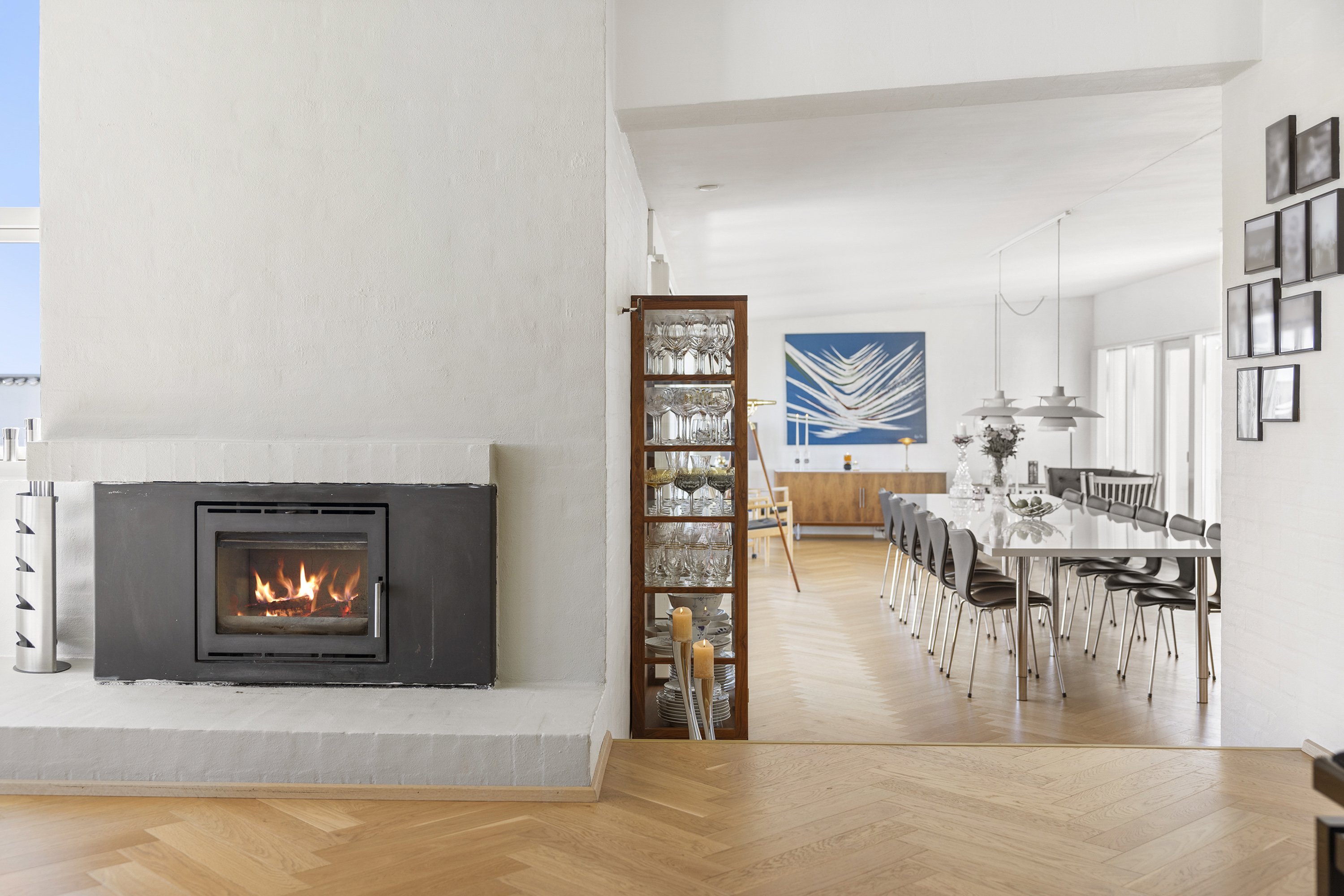 Fremhævet spisestue billede i fuldskærmstilstand. Billede af Brovigvej 10, 9900 Frederikshavn