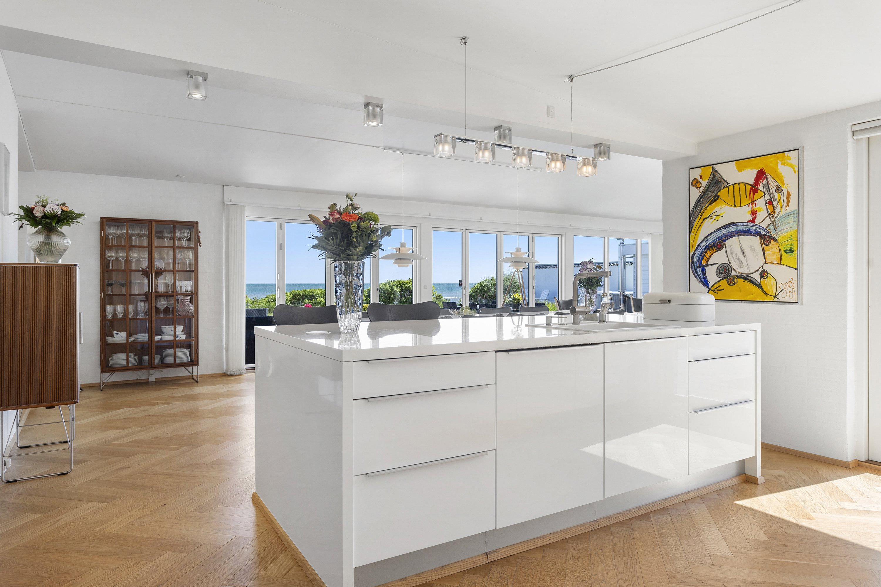 Fremhævet køkken alrum billede i fuldskærmstilstand. Billede af Brovigvej 10, 9900 Frederikshavn