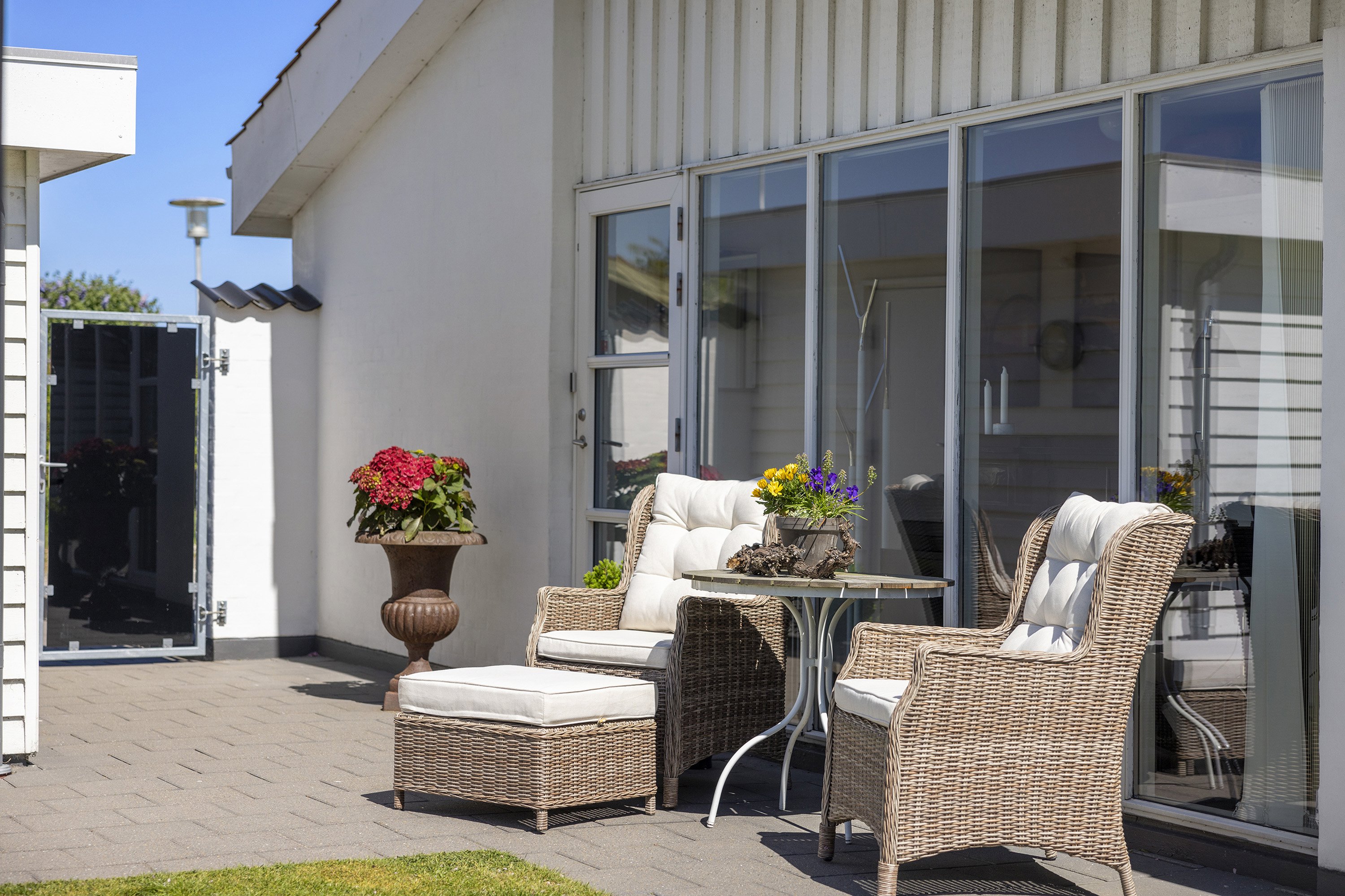 Fremhævet terrasse billede i fuldskærmstilstand. Billede af Brovigvej 10, 9900 Frederikshavn