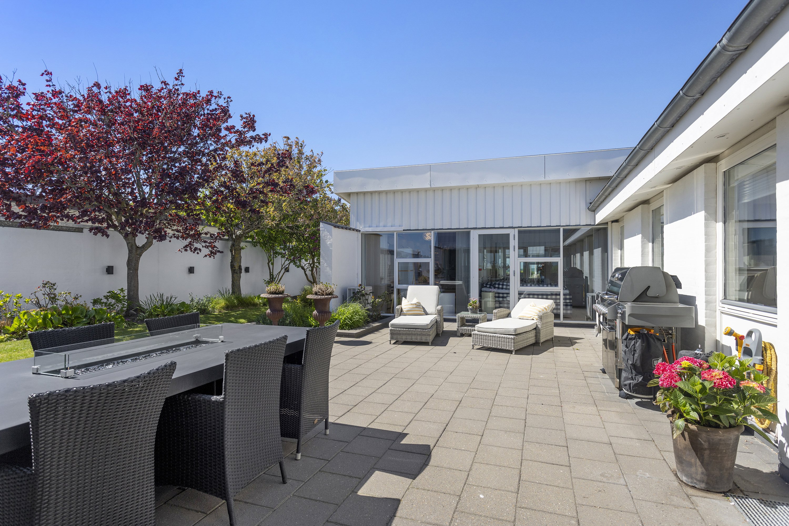 Fremhævet terrasse billede i fuldskærmstilstand. Billede af Brovigvej 10, 9900 Frederikshavn