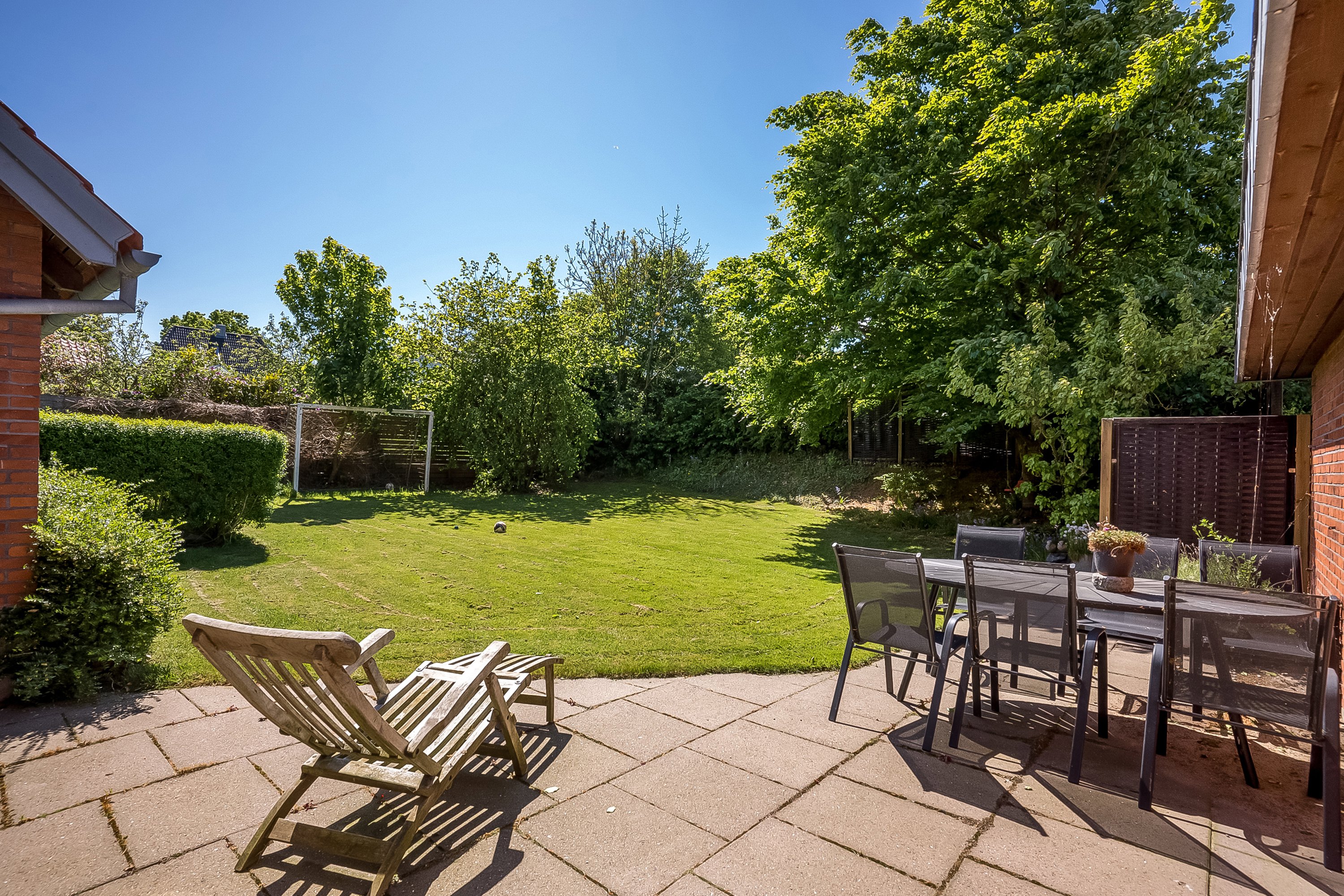 Fremhævet terrasse billede i fuldskærmstilstand. Billede af Søvejen 34B, 7620 Lemvig