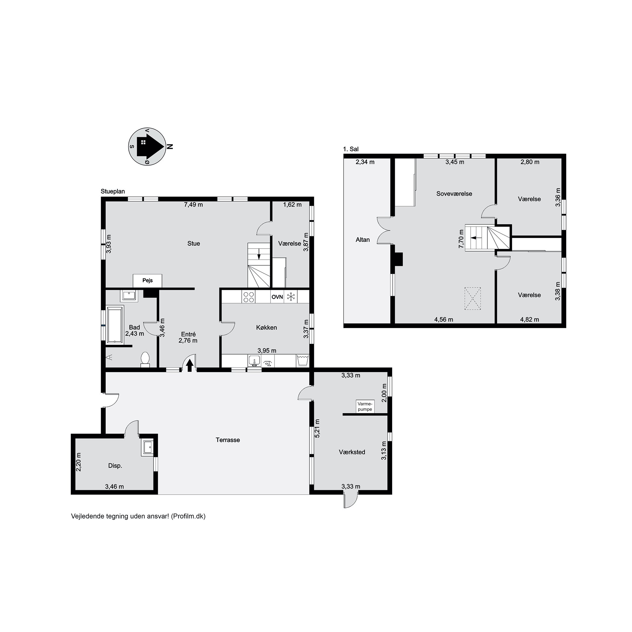 Plantegninger billede af Ejstrupvej 25, Vranderup, 6000 Kolding