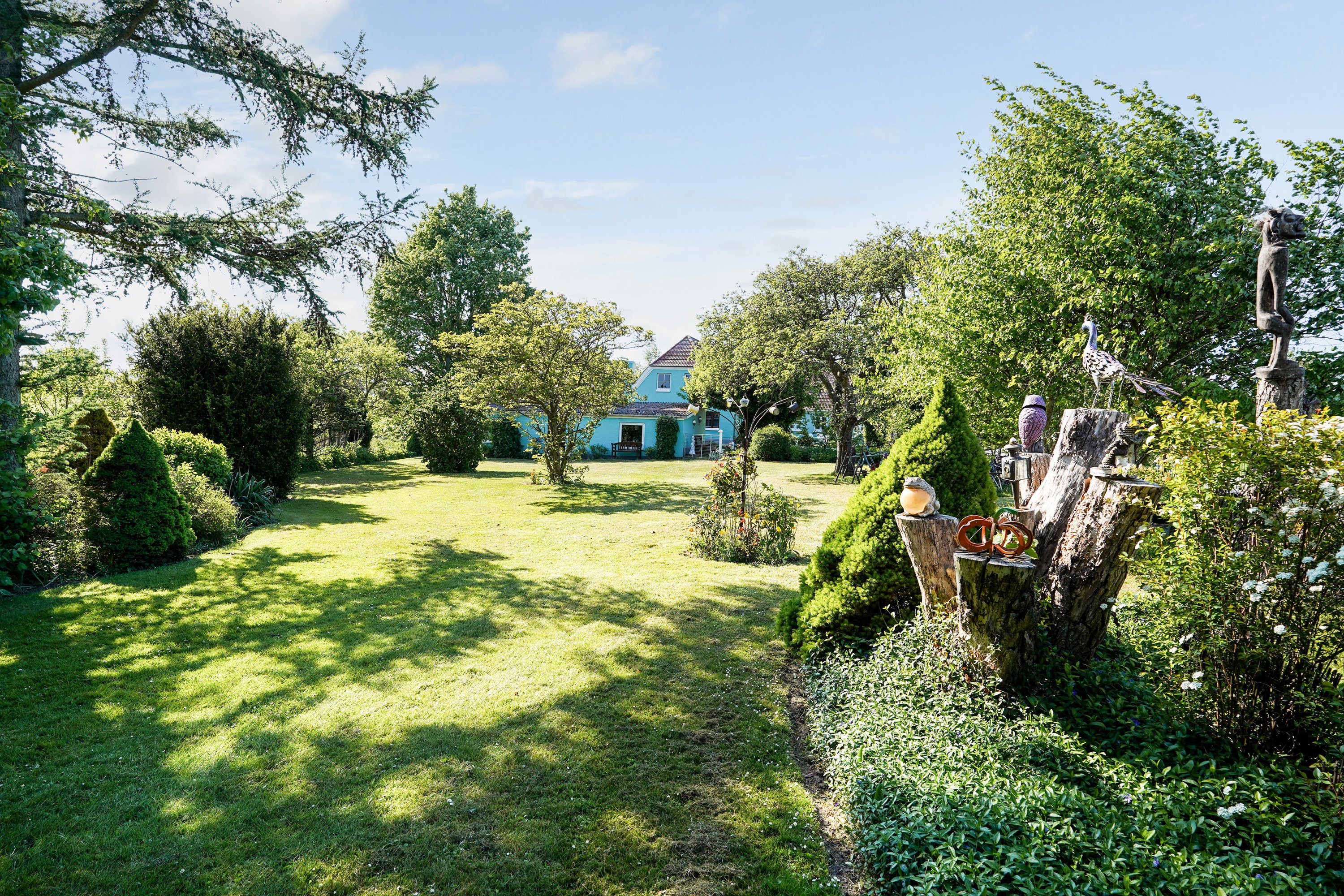 Miniaturebillede 1: have. Billede af Skovmøllevej 16, Ørbæk, 5400 Bogense