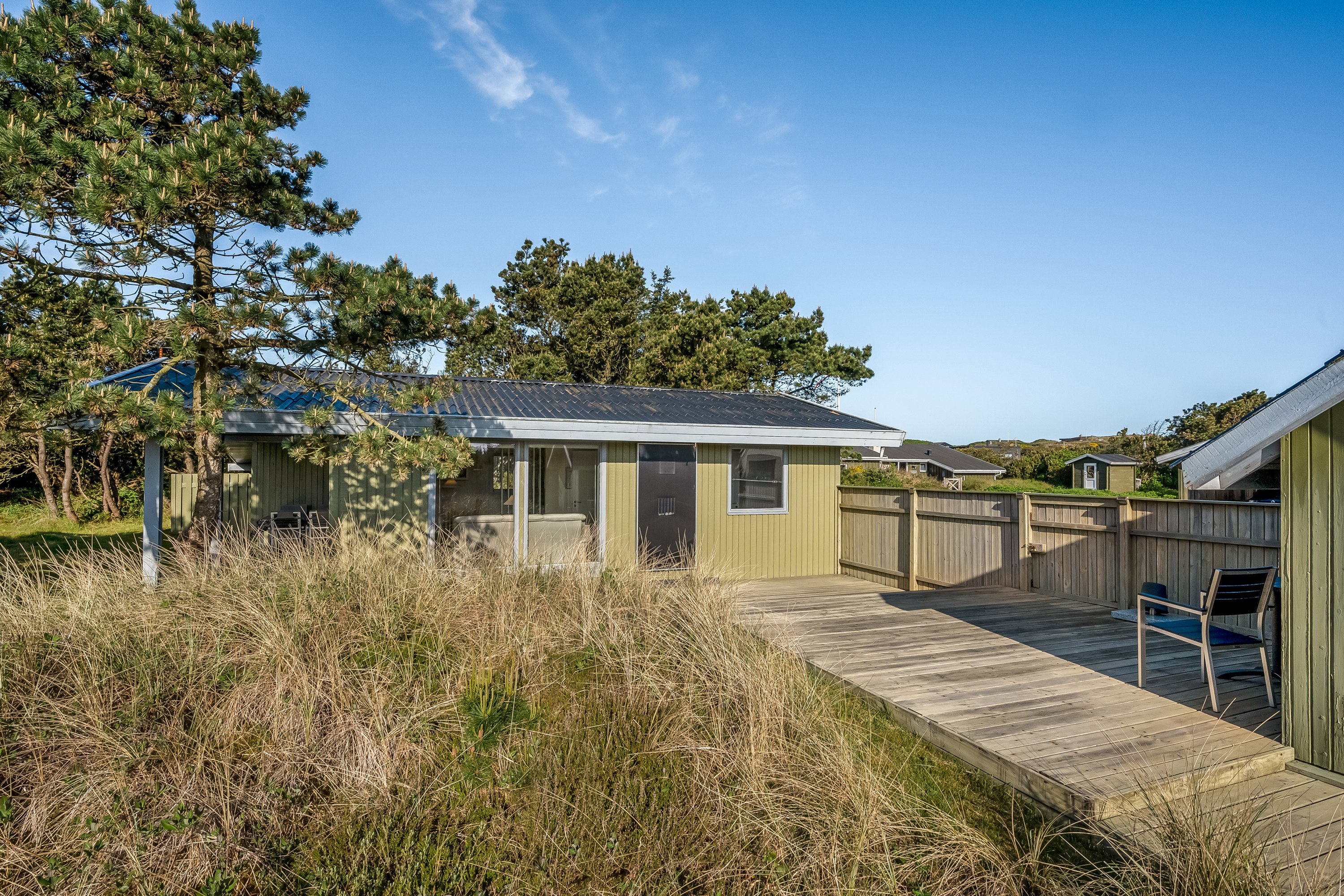 Fremhævet facade billede i fuldskærmstilstand. Billede af Nordsøvej 257, Søndervig, 6950 Ringkøbing