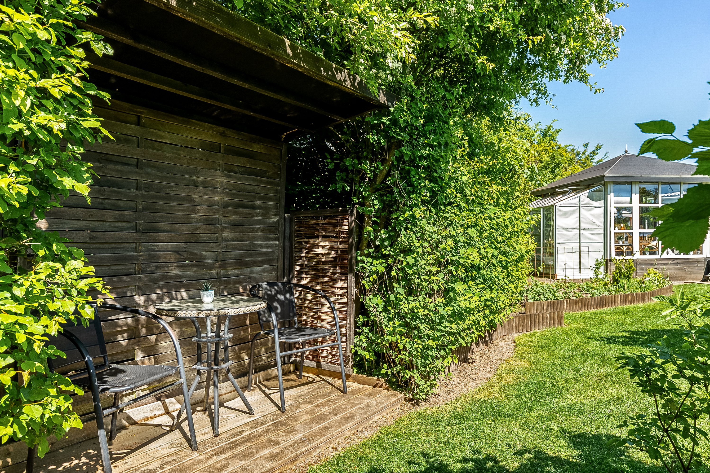 Fremhævet have billede i fuldskærmstilstand. Billede af Hans Dalls Vej 4, Ødis, 6580 Vamdrup