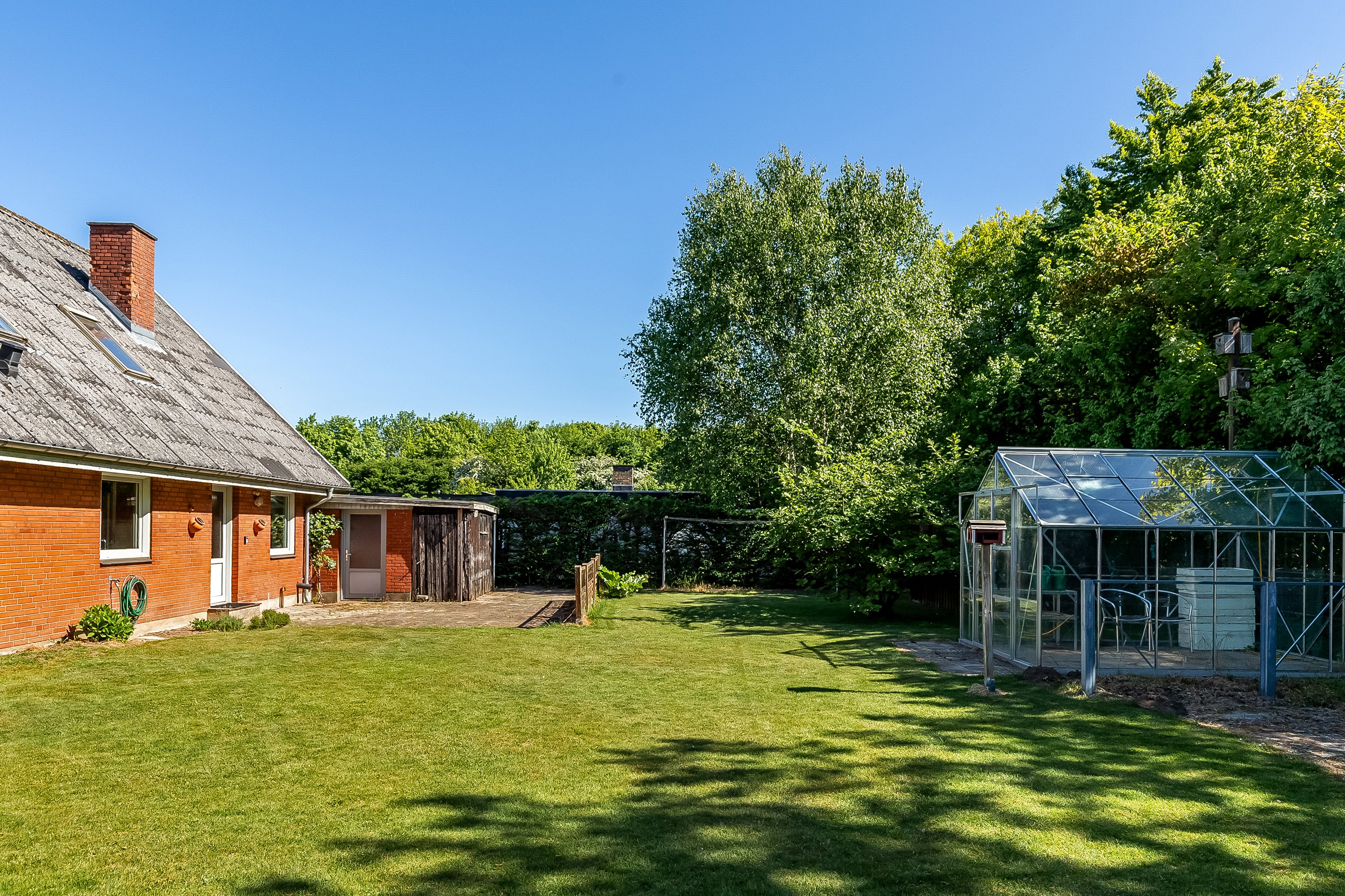 Fremhævet have billede i fuldskærmstilstand. Billede af Hvidøre 46, 6580 Vamdrup