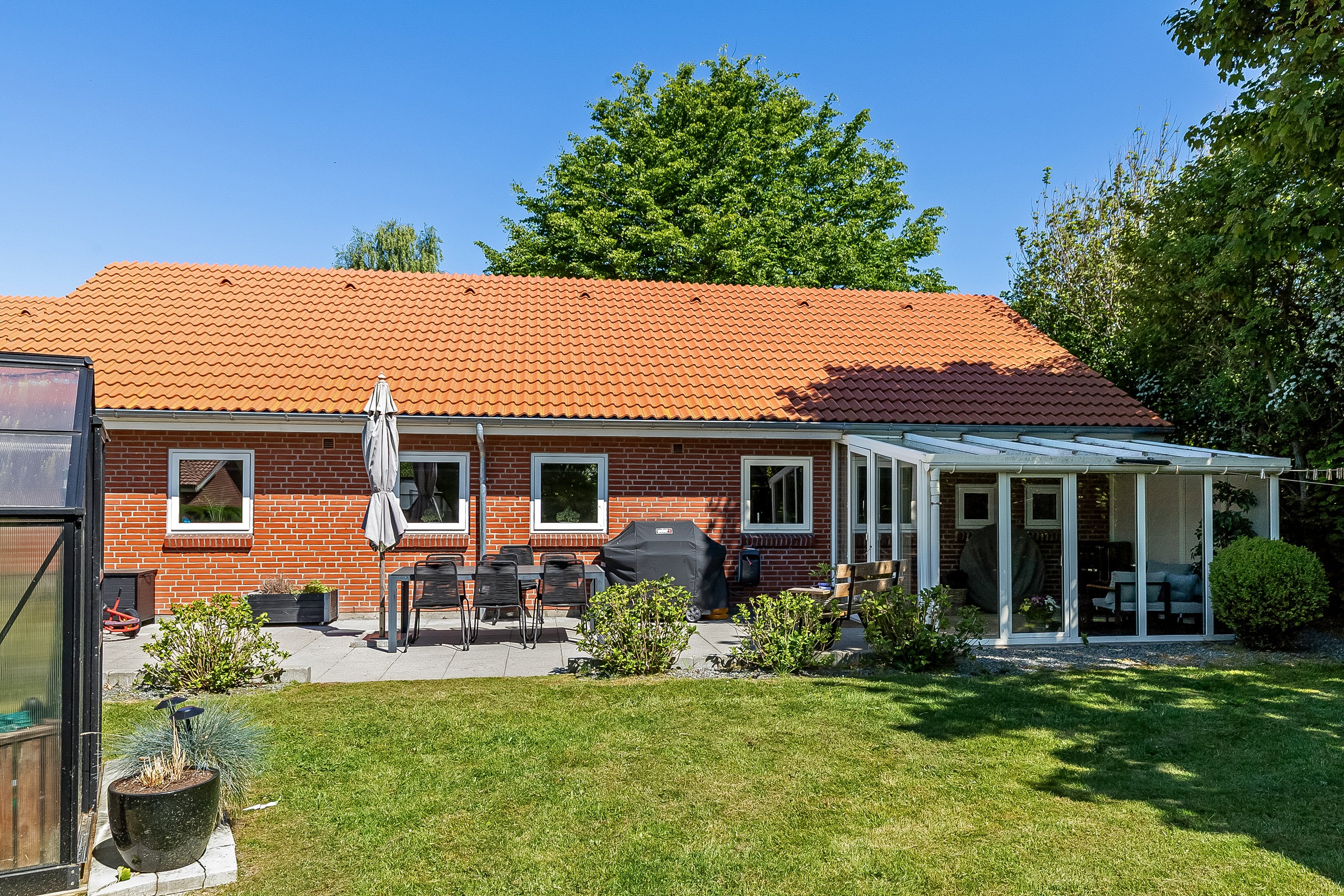 Fremhævet ejendommen billede i fuldskærmstilstand. Billede af Østerbæk 2, Hjarup, 6580 Vamdrup