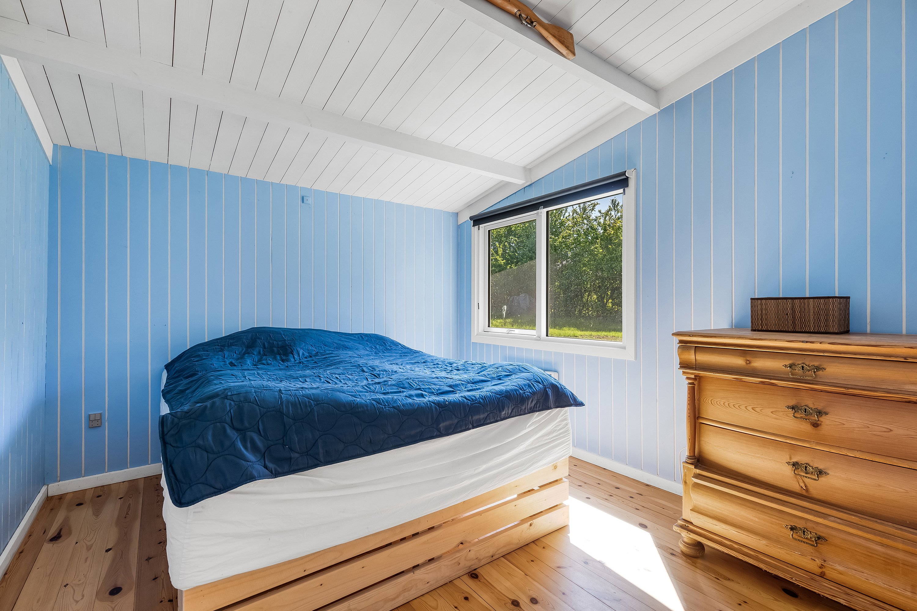 Fremhævet soveværelse billede i fuldskærmstilstand. Billede af Mathiesens Enghave 13, Kulhuse, 3630 Jægerspris