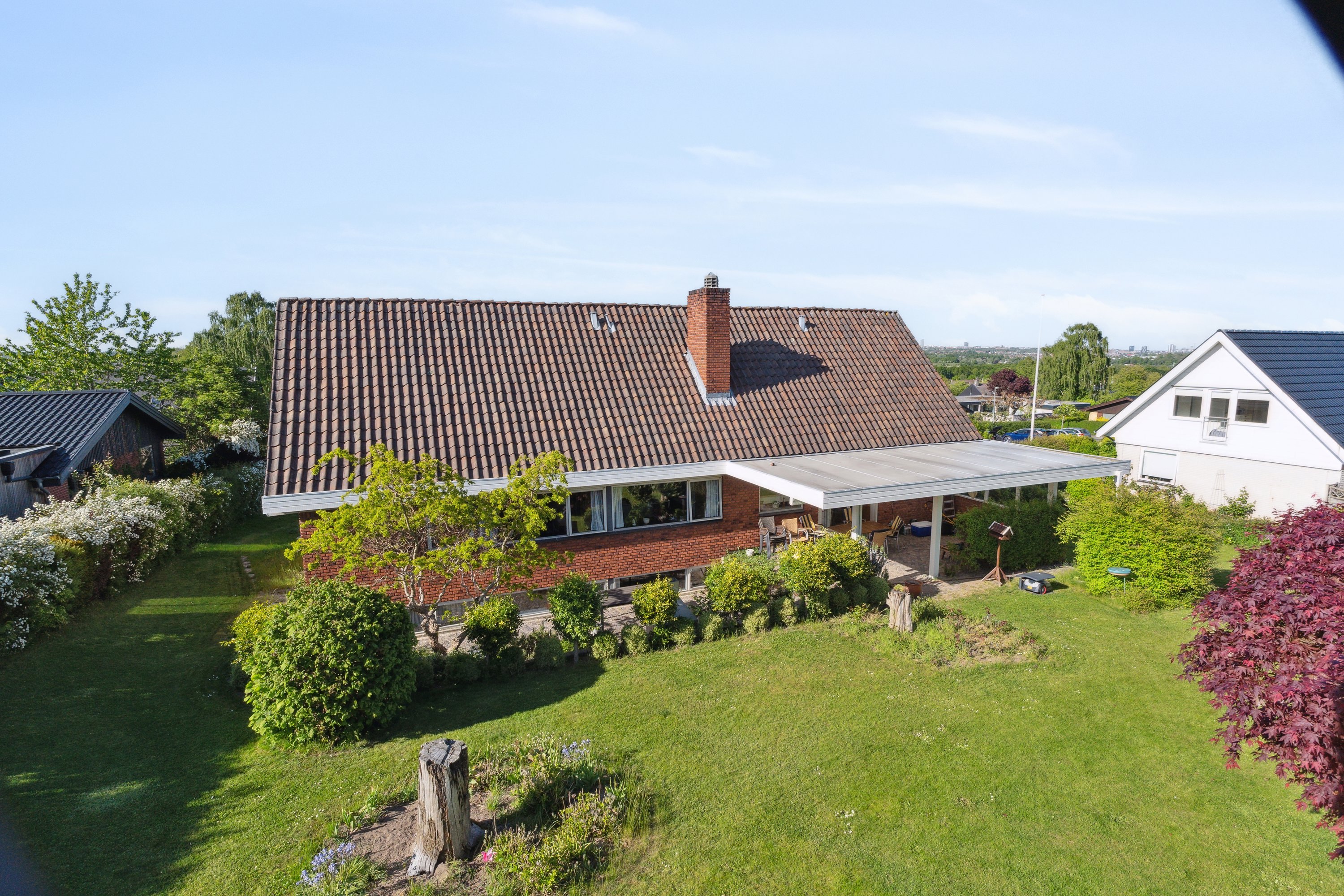 Fremhævet ejendommen billede i fuldskærmstilstand. Billede af Rugbjergvej 95, Stavtrup, 8260 Viby J