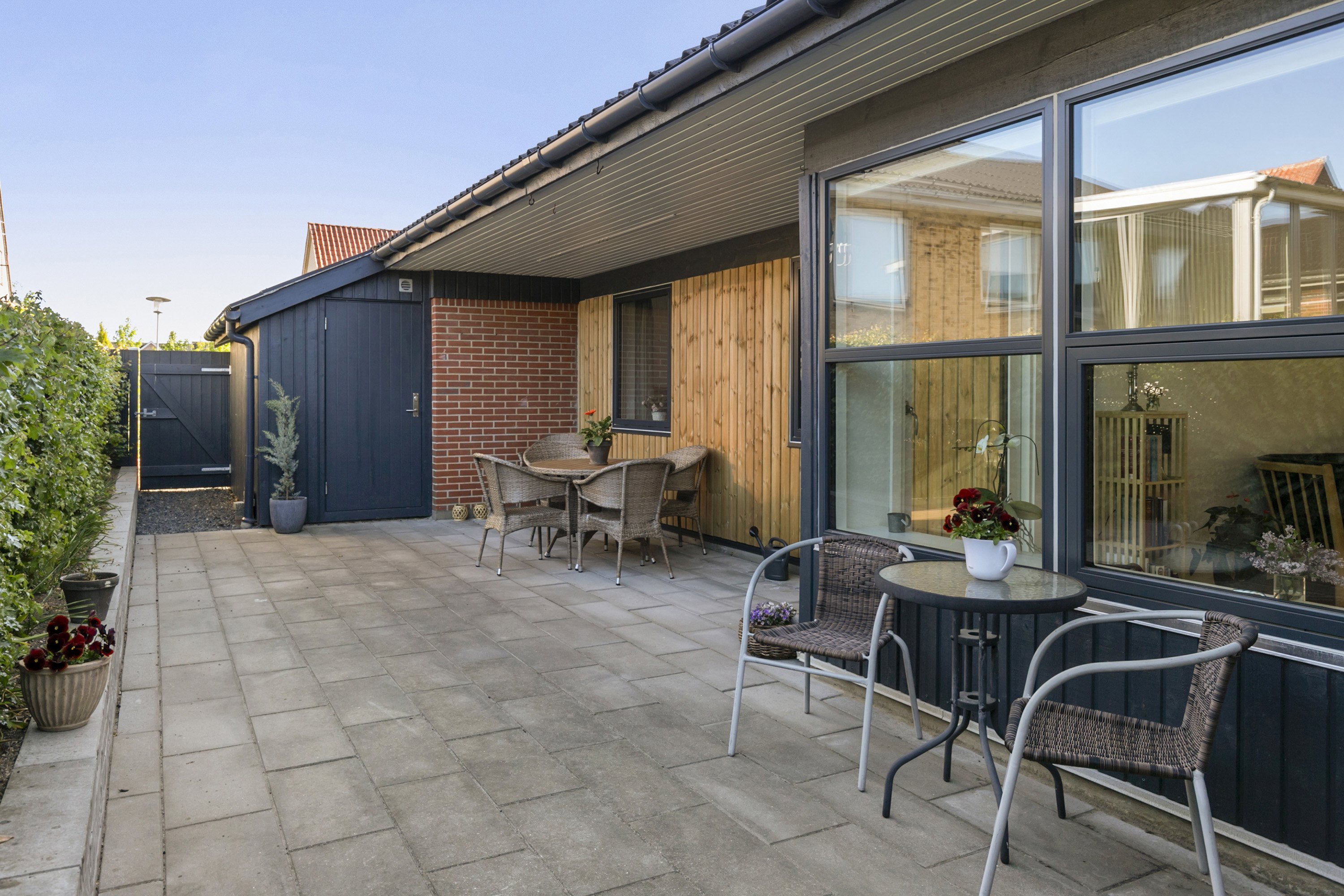 Fremhævet terrasse billede i fuldskærmstilstand. Billede af Søndervang 10A, 9600 Aars