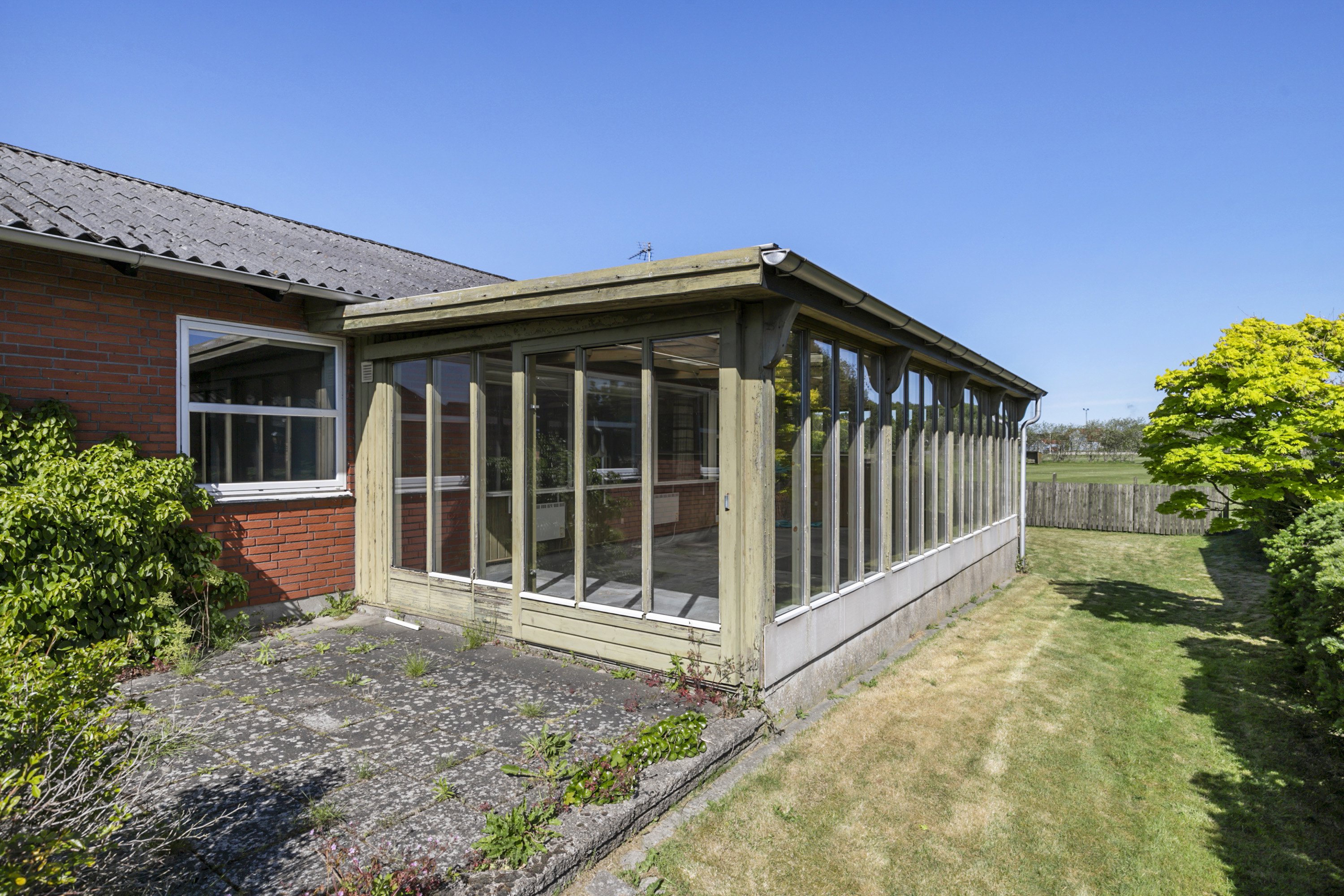 Fremhævet udestue billede i fuldskærmstilstand. Billede af Nygade 9, Østrup, 9600 Aars