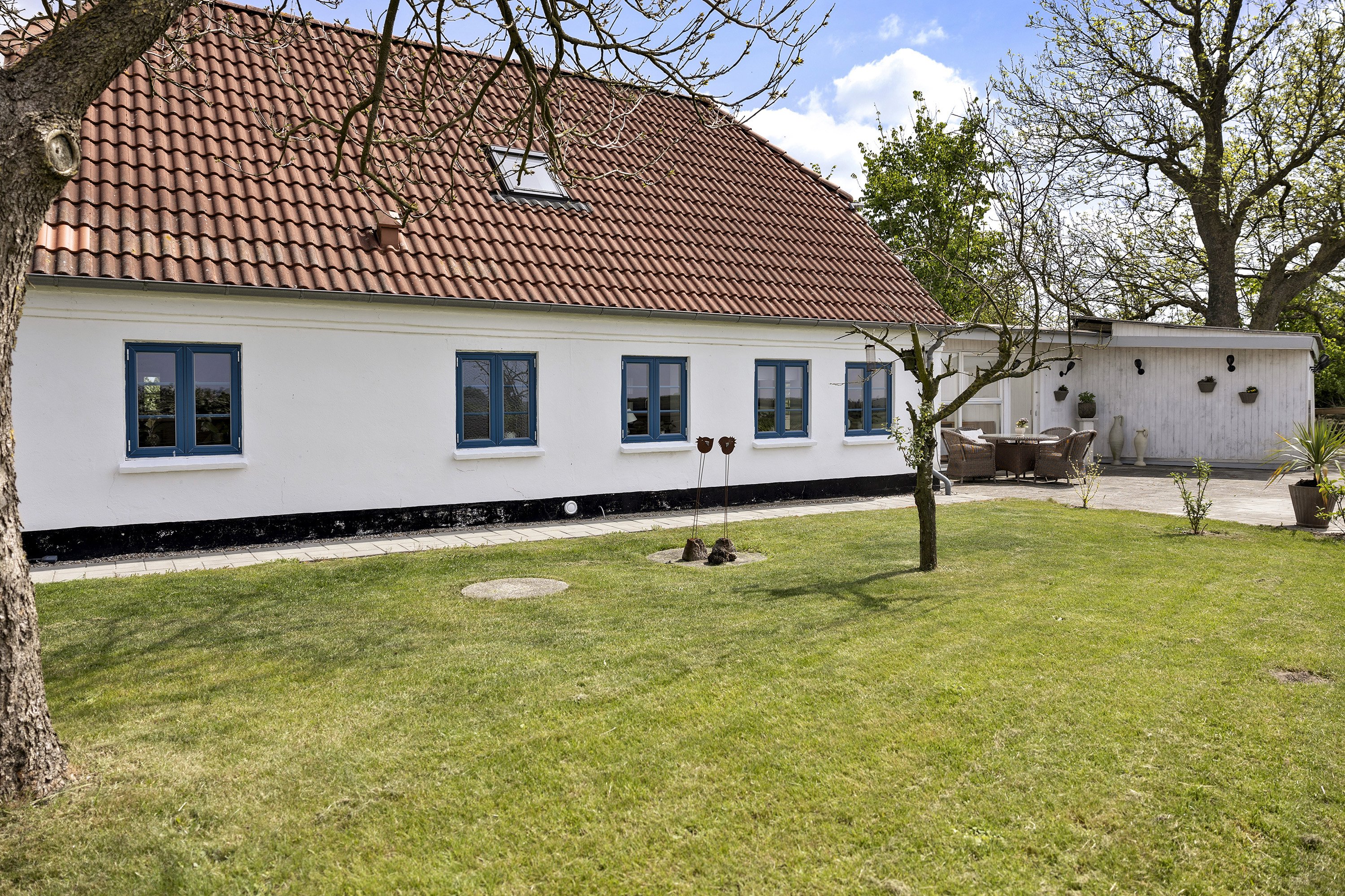 Fremhævet ejendommen billede i fuldskærmstilstand. Billede af Skrave Kirkevej 1, Langetved, 6630 Rødding