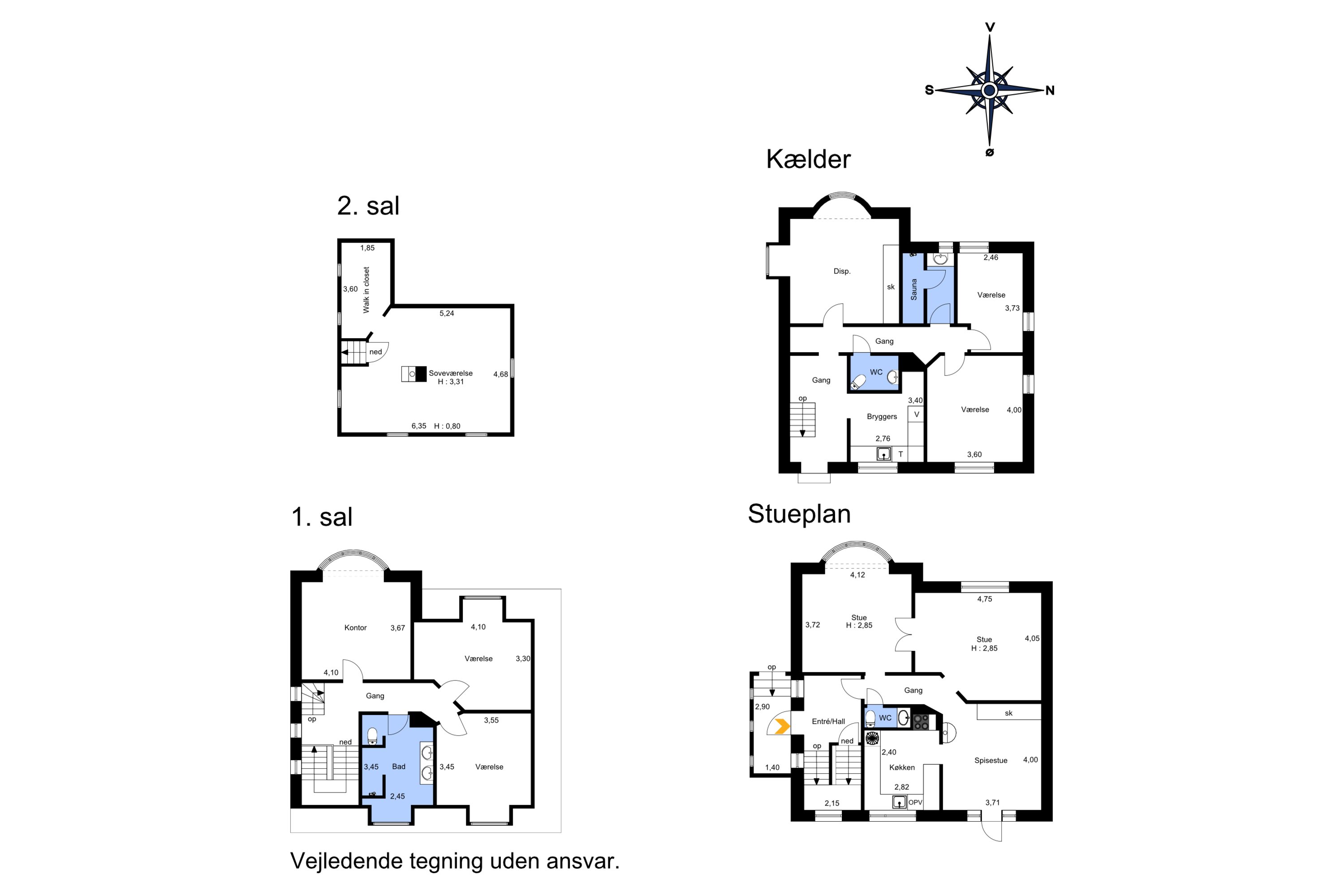 Plantegninger billede af Hobrovej 73, 9000 Aalborg
